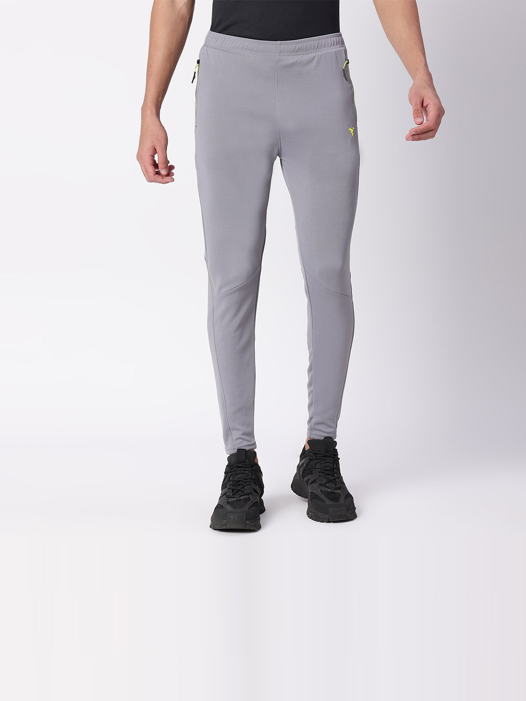Technosport Men Lt Grey Regular Fit Active odour-free Track pants (1)