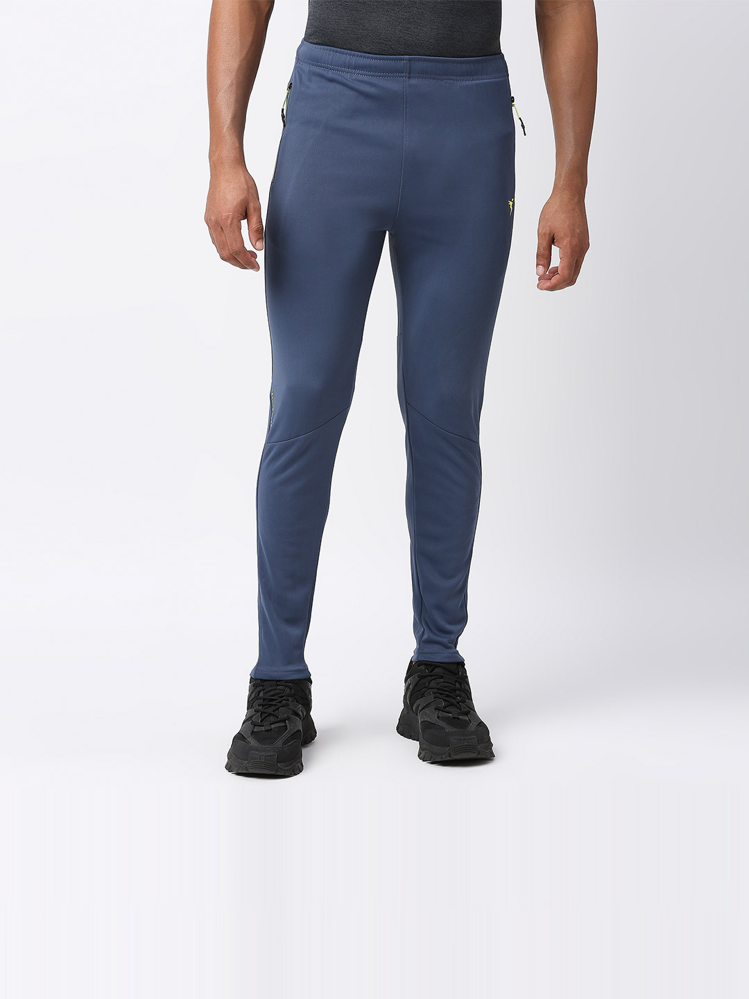 Technosport Men Lt Navy Regular Fit Active odour-free Track pants (1)