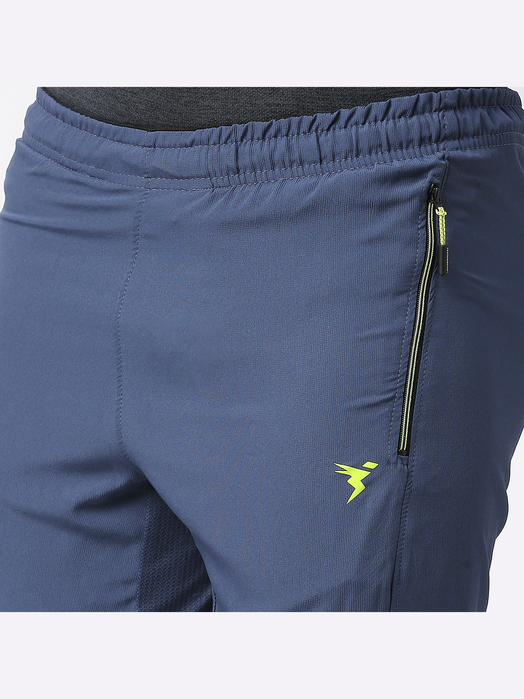 Technosport Men Lt Navy Solid Active Odour-free Shorts (1)