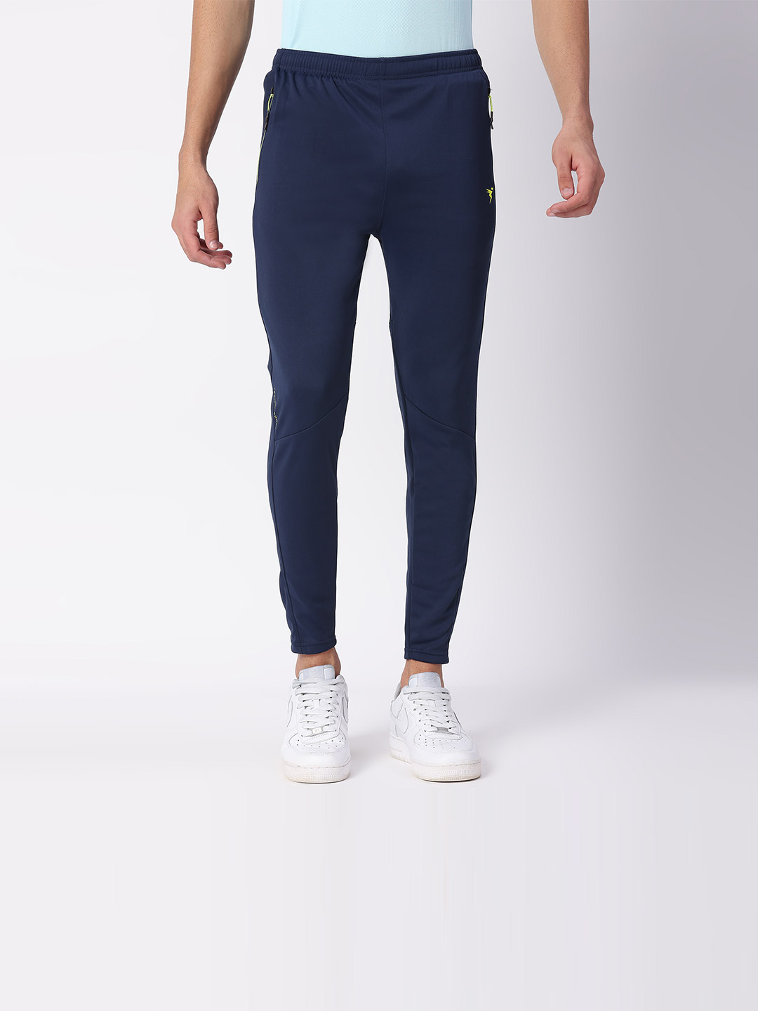 Technosport Men Navy Regular Fit Active odour-free Track pants (1)