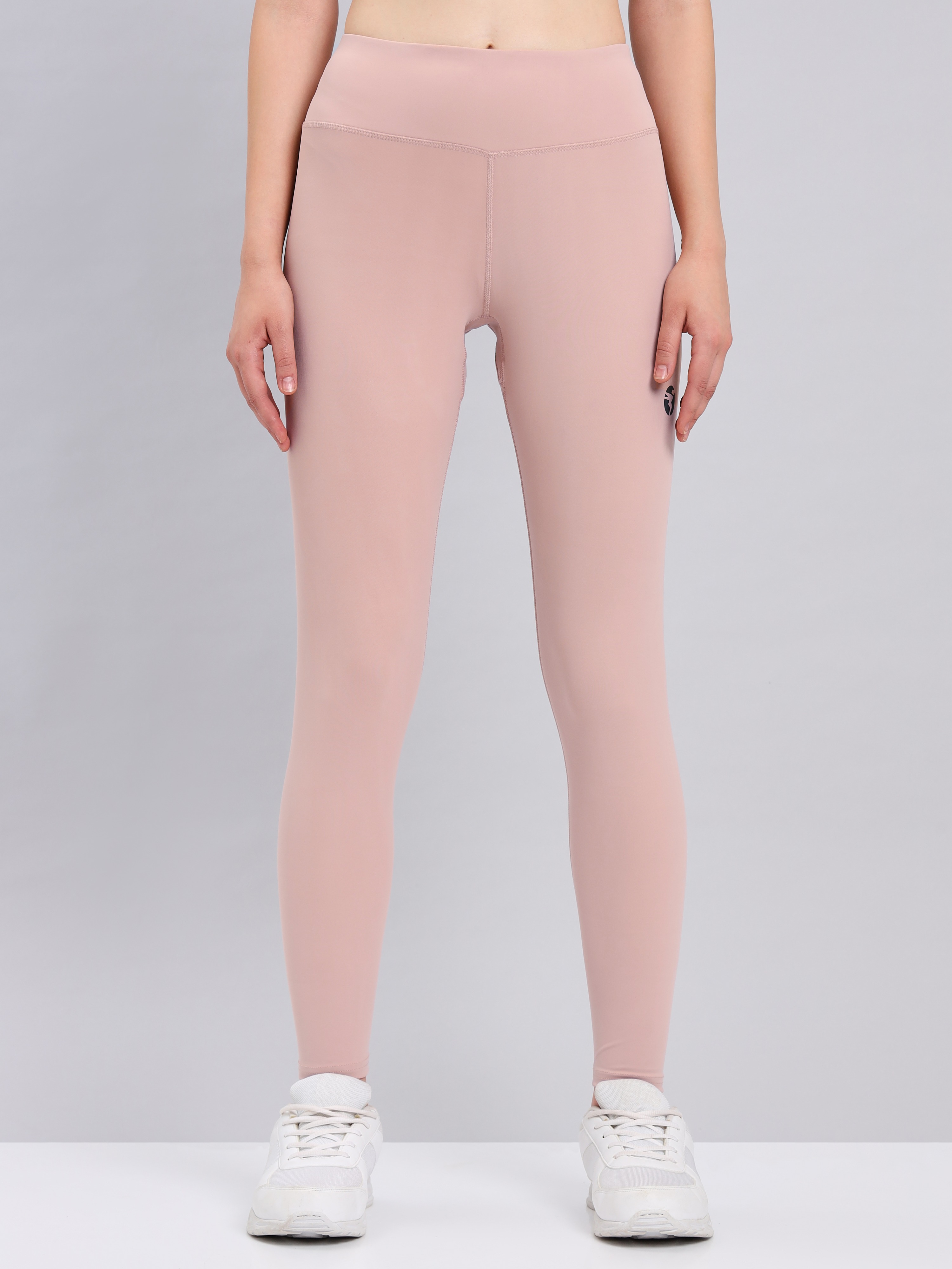 Technosport Women Mavue Solid Knitted active odour-free Four Way Stretched Tights (1)