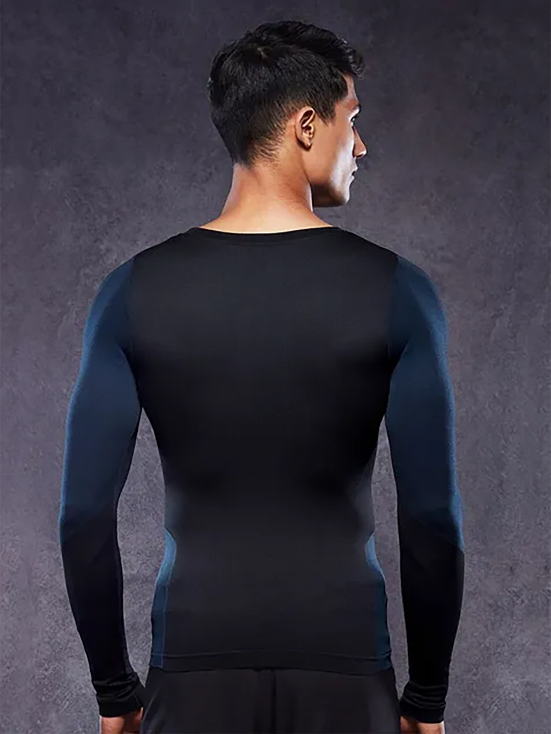 The Souled Store Men Black and Blue Printed Round Neck T-Shirts (2)