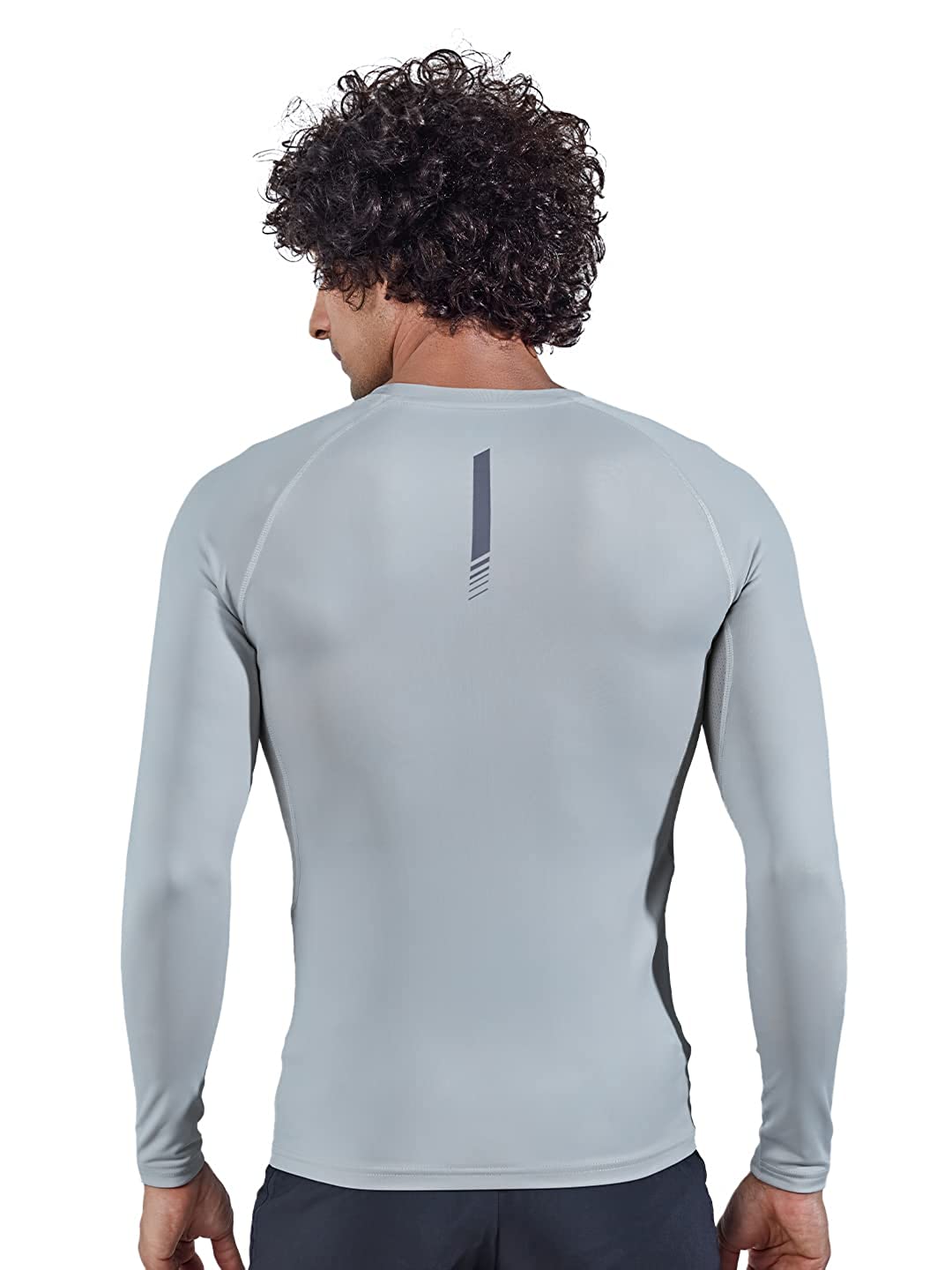 The Souled Store Men's Gray Solid Compression T-Shirt (2)