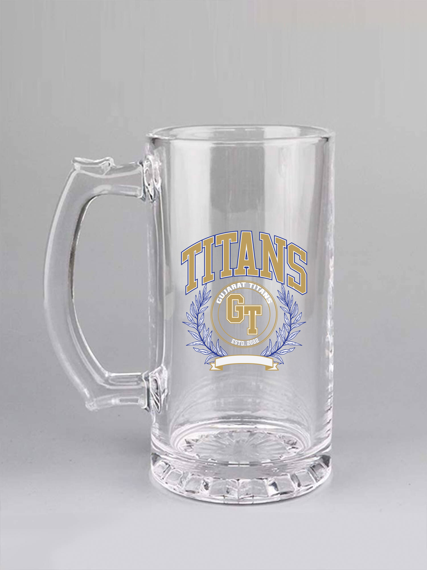 Titans Fan Collectible Glass Mug - 500 ML Titans Fan Collectible Glass Mug - 500 ML