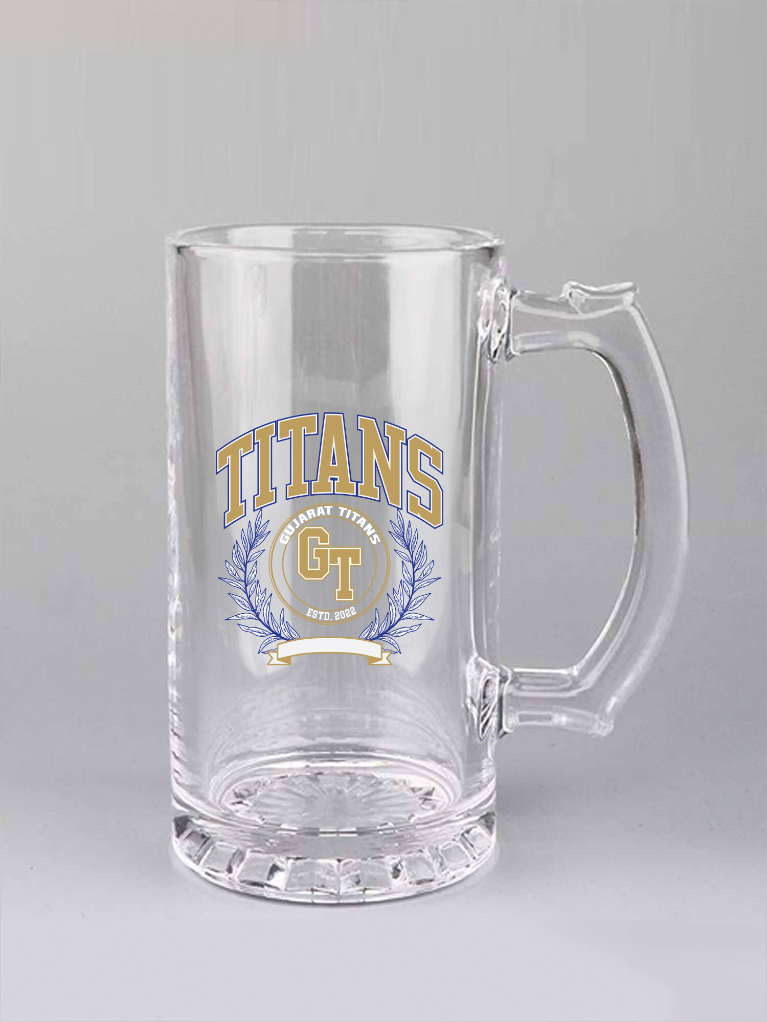Gujarat Titans Titans Fan Collectible Glass Mug - 500 ML (2)