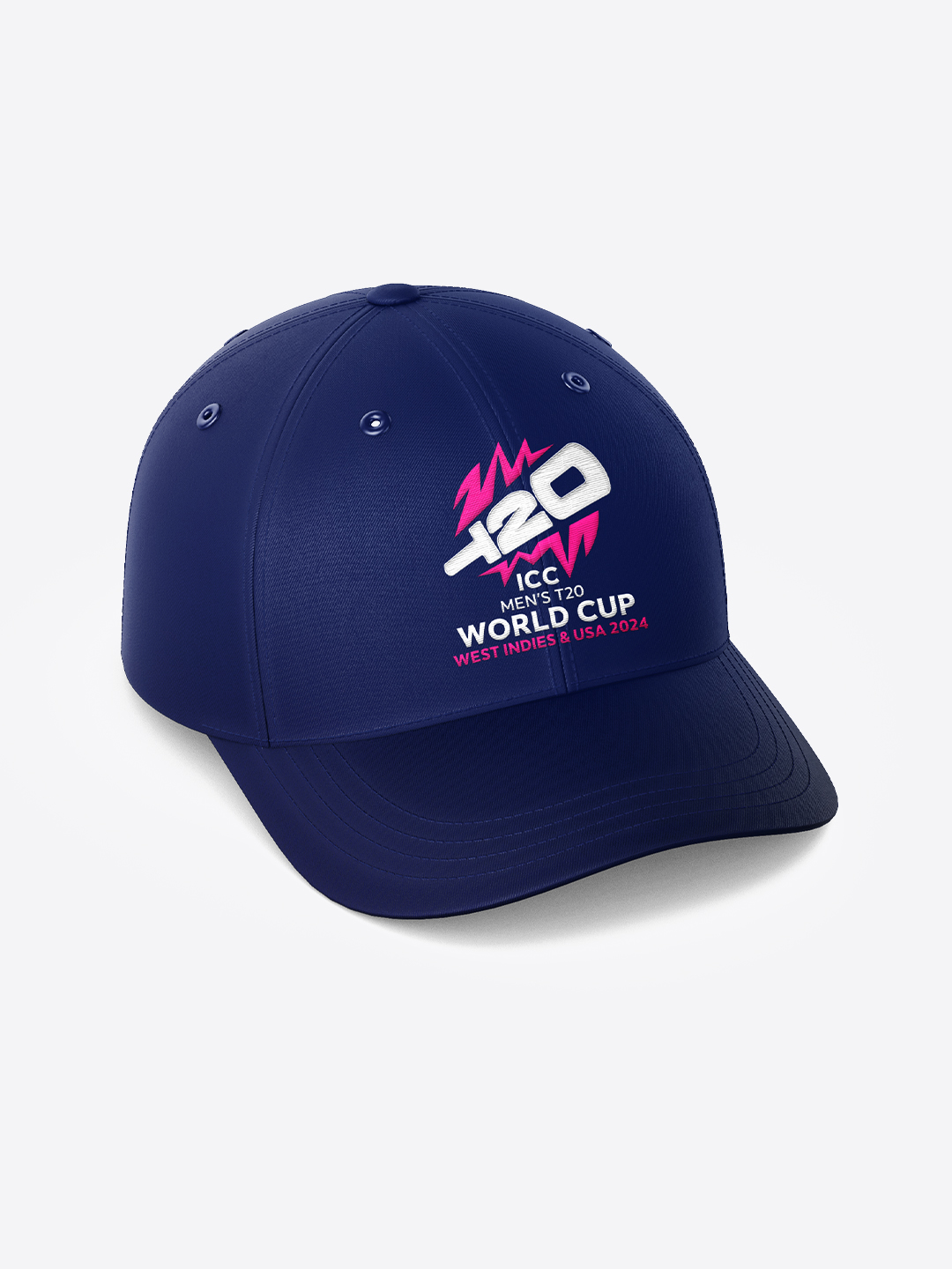 USA ICC Men's T20 WC-24 Navy Blue Embroidered Team USA Baseball Cap (3)