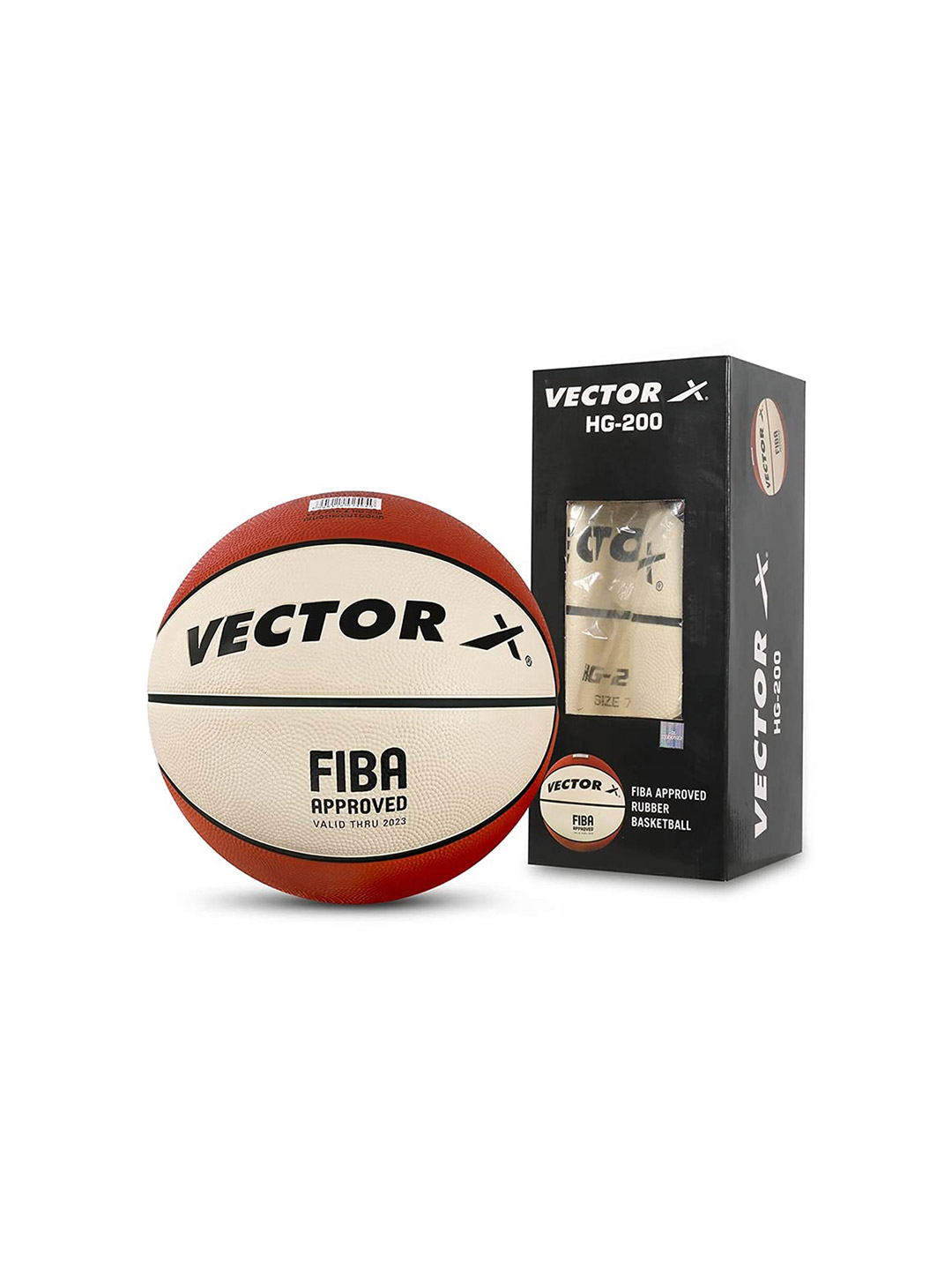 Vector X Brick and Cream Basketball - Size 7 (1)