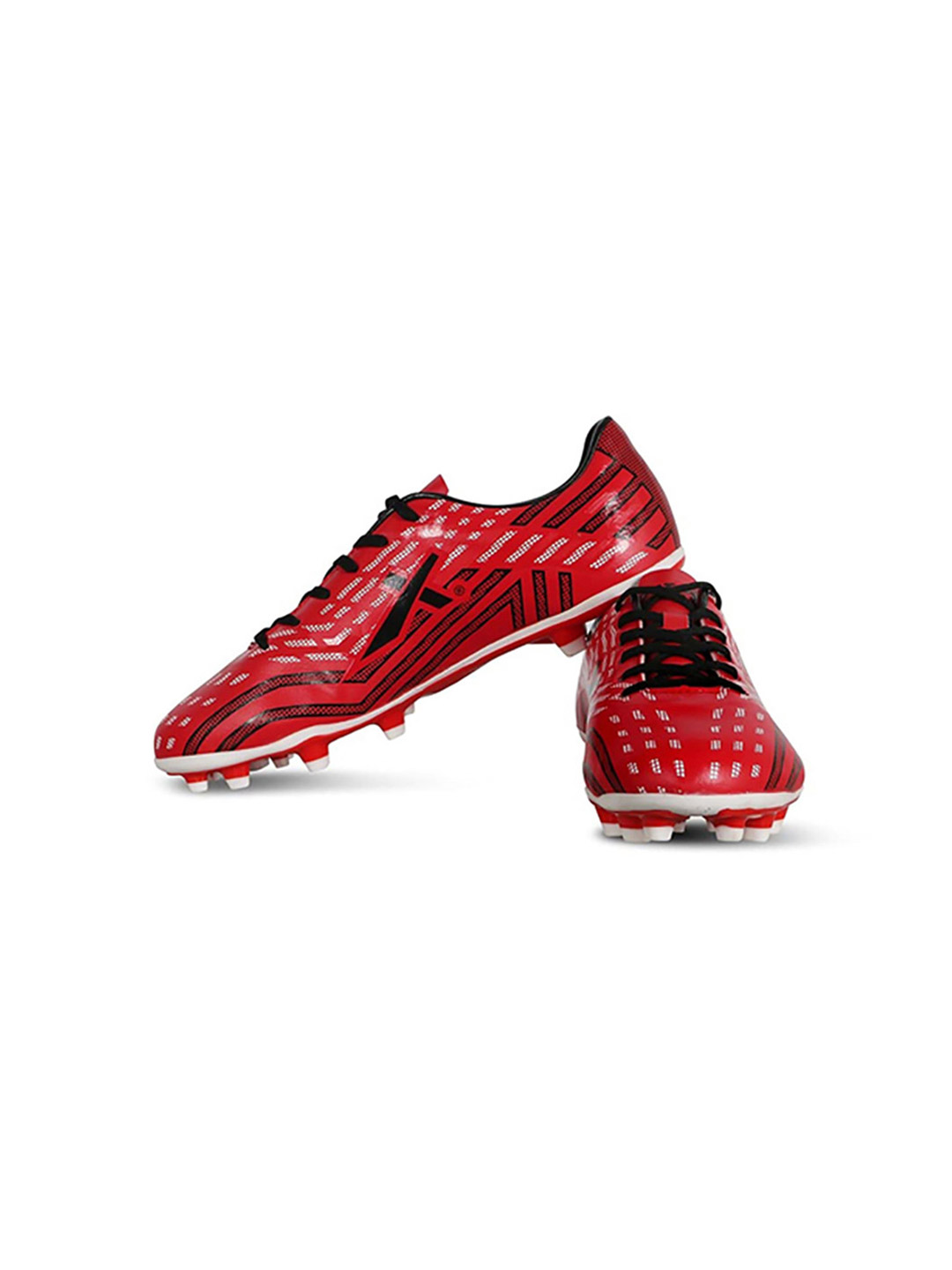 Vector X Red and Black Terminator Football Studs (1)