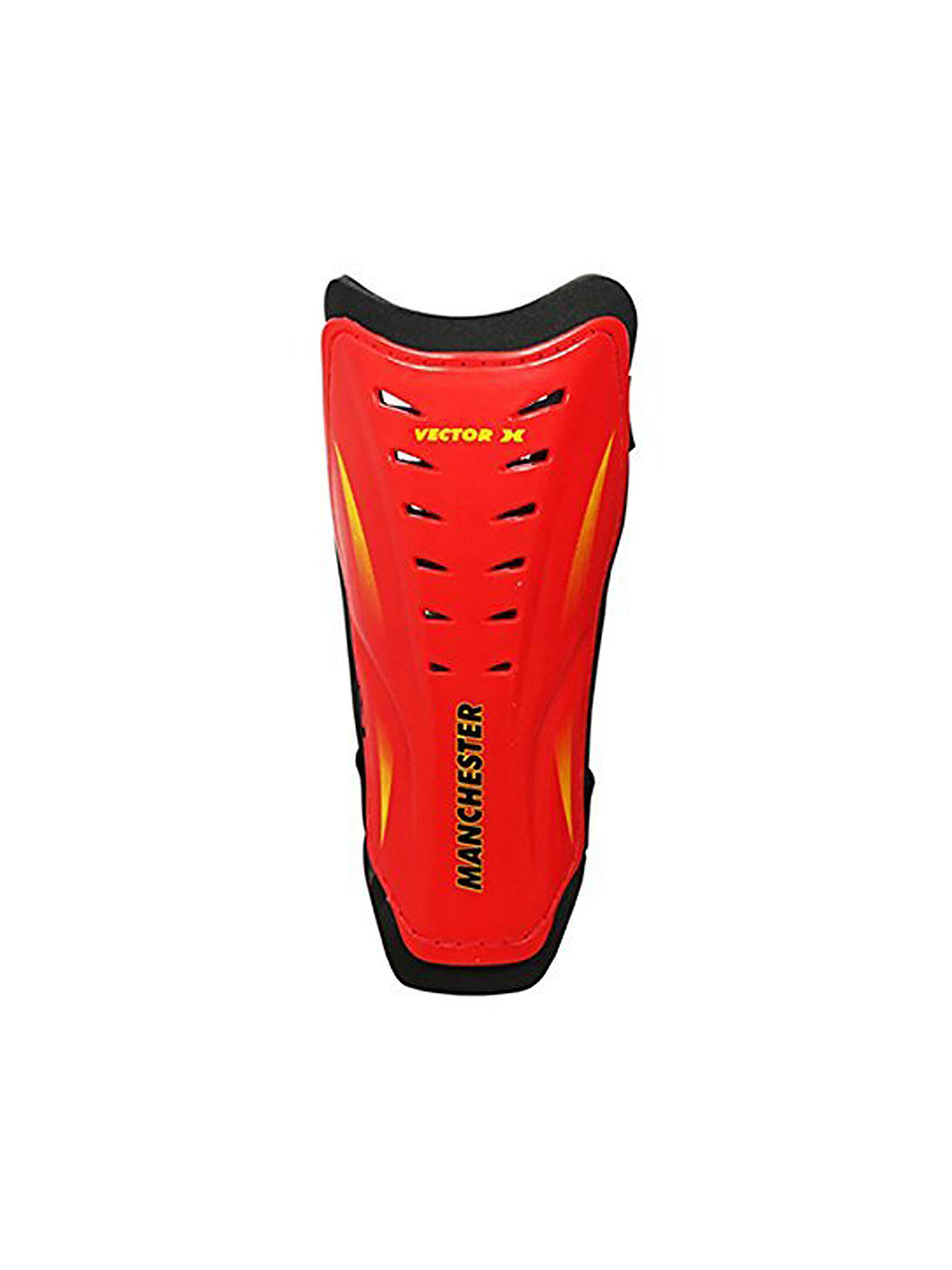 Vector X Red Manchester Shin Pads (1)