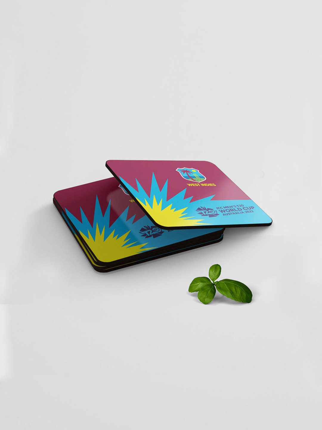 West Indies Team West Indies ICC T20 Square Coaster (2)