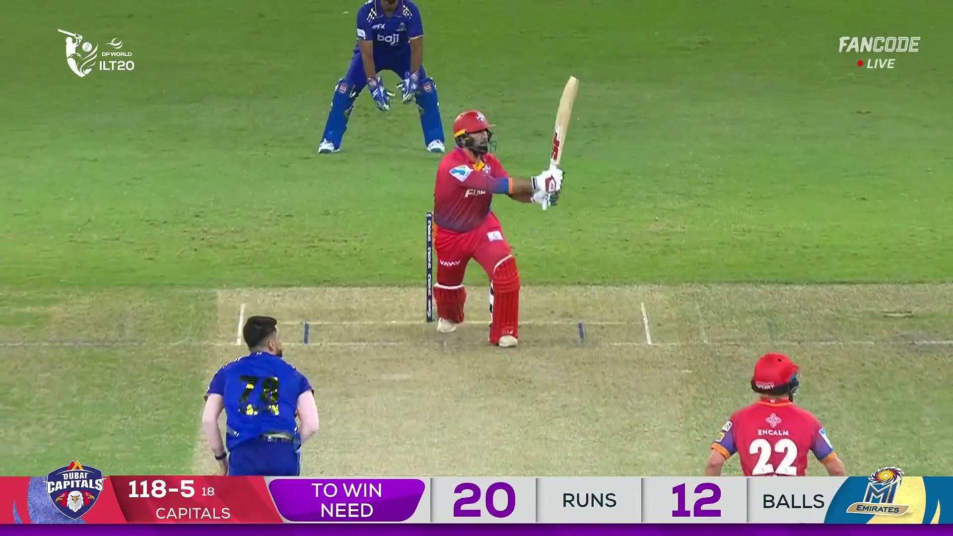 poster url for Wicket! Mahammad Nabi Miscues It & Hands A Simple Catch To Muhammad Waseem