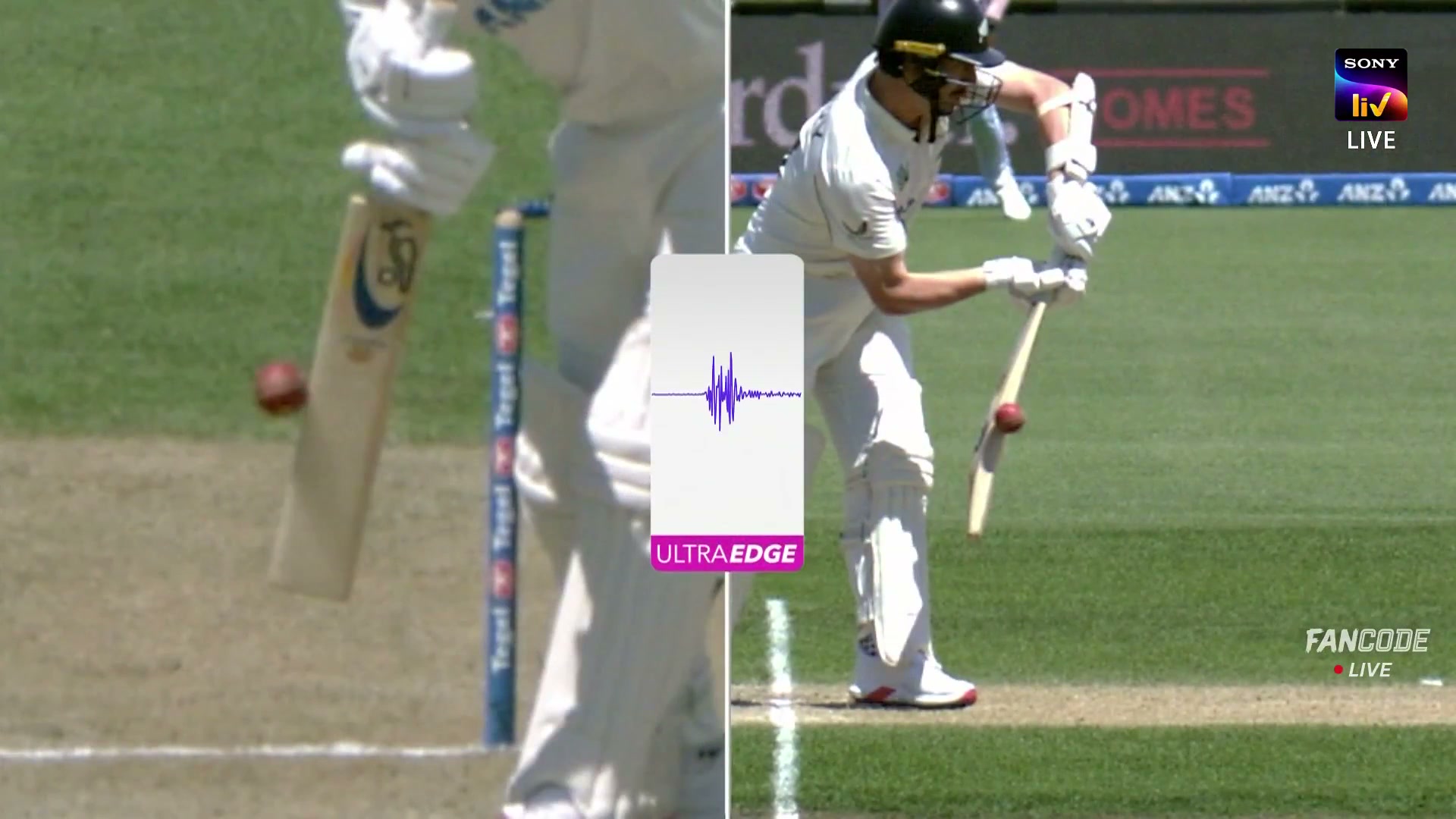 poster url for Wicket! Roach Finds Edge As Review Sends Matt Henry Back To Pavilion