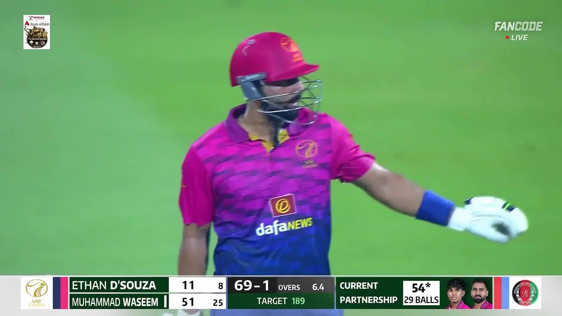 poster url for Fifty! Muhammad Waseem Marks Another Landmark With A Quickfire Half Century