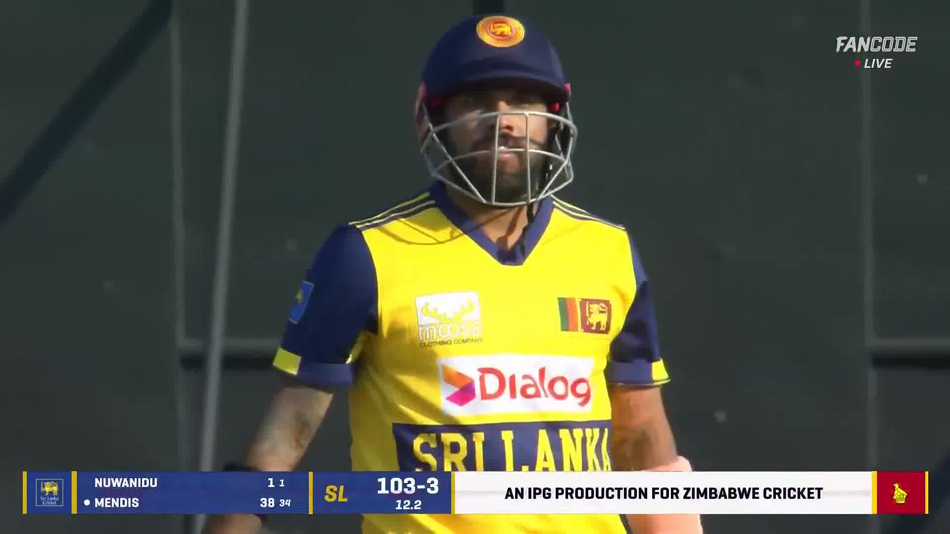 poster url for Wicket! Mendis Tries Something Fancy But Finds Maposa Takes A Sharp Catch At Third Man