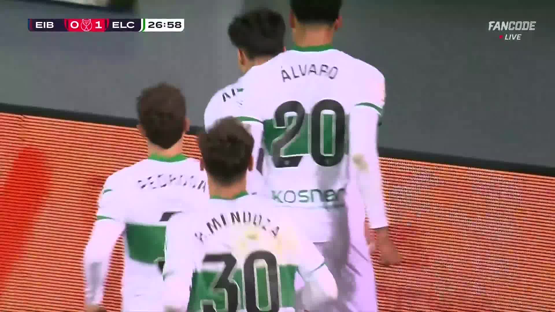 poster url for Goal! Costly Error From Eibar And Boayar Gives Elche The Lead