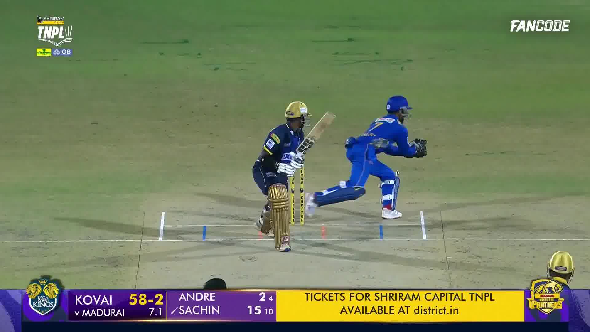 Wicket! Ganesh Takes Another Sharp Catch Behind The Sticks To See The ...