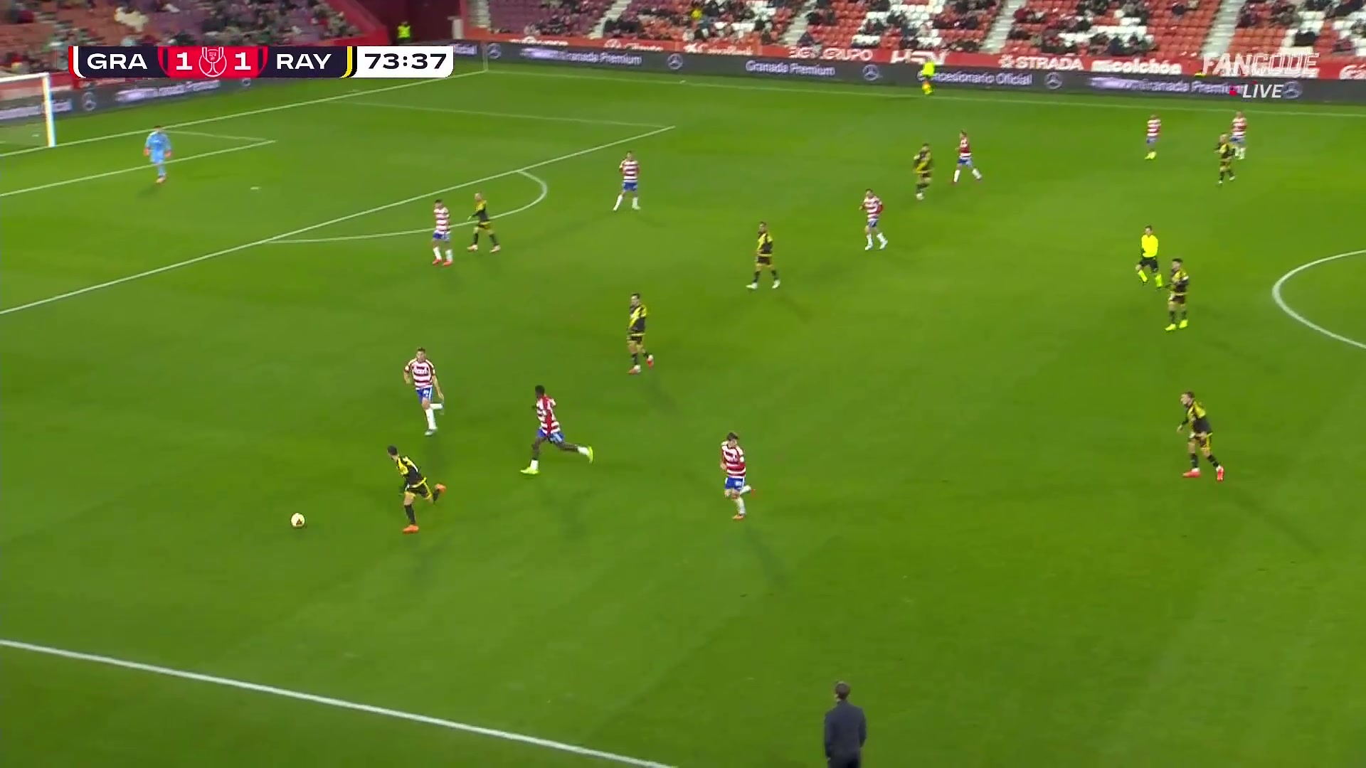 poster url for Goal! Pedro Diaz Strikes With A Crisp Right-Footed Finish, Rayo Vallecano Lead 2–1