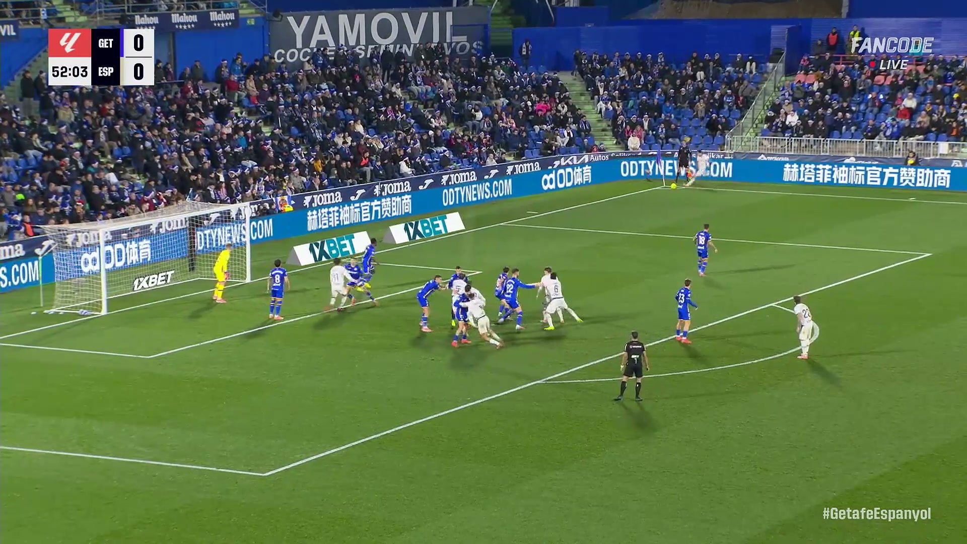 poster url for Goal! Leandro Cabrera Powers Home A Corner Header To Give Espanyol The Lead