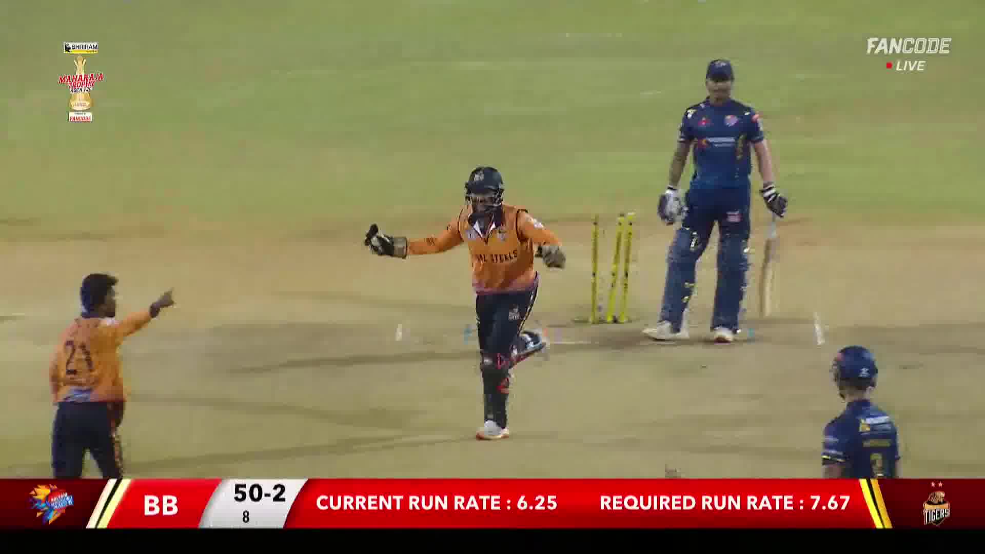 Wicket! LR Chethan Misdges The Length And Gets Caught Behind The Stumps