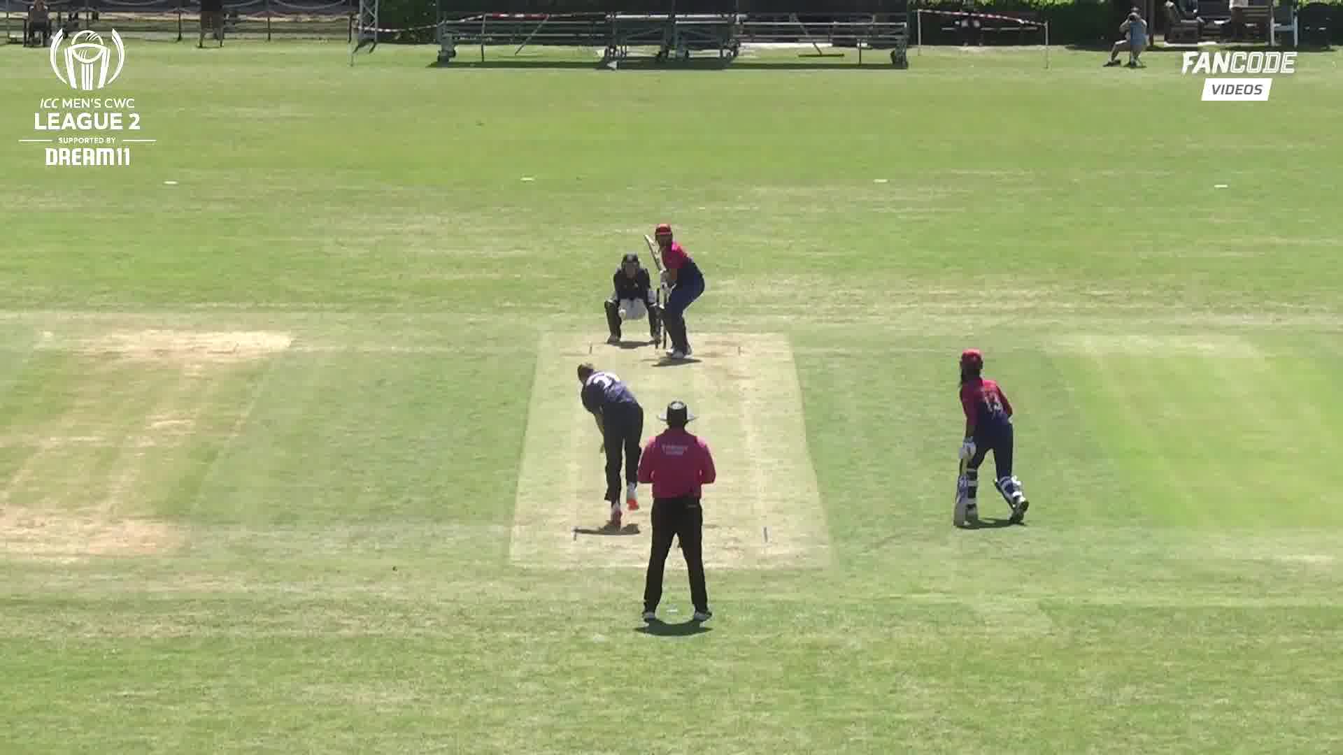 3-fer! Brandon McMullen dismantled UAE's batting