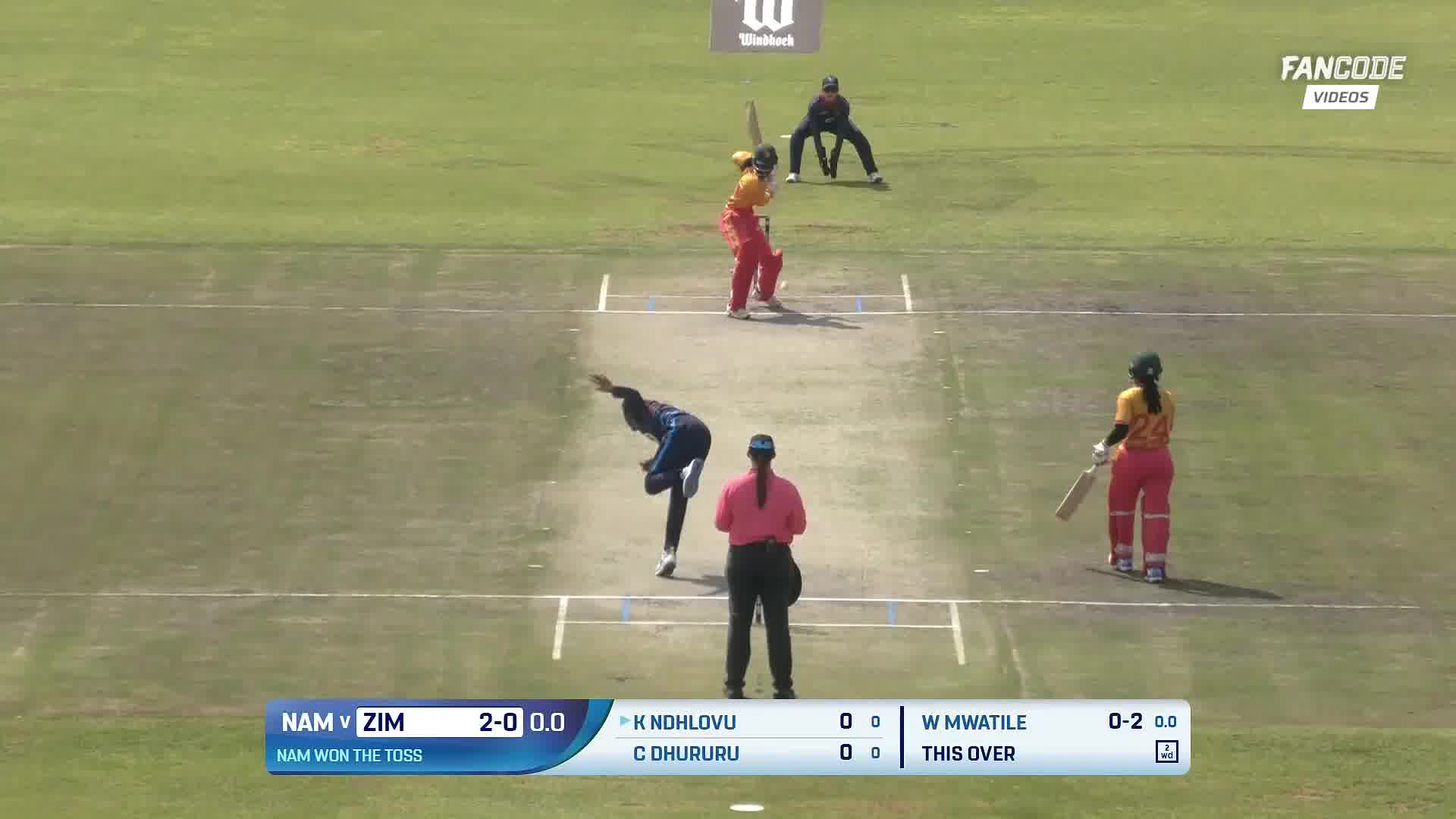 Zimbabwe Women beat Namibia Women by 32 runs | Match 3