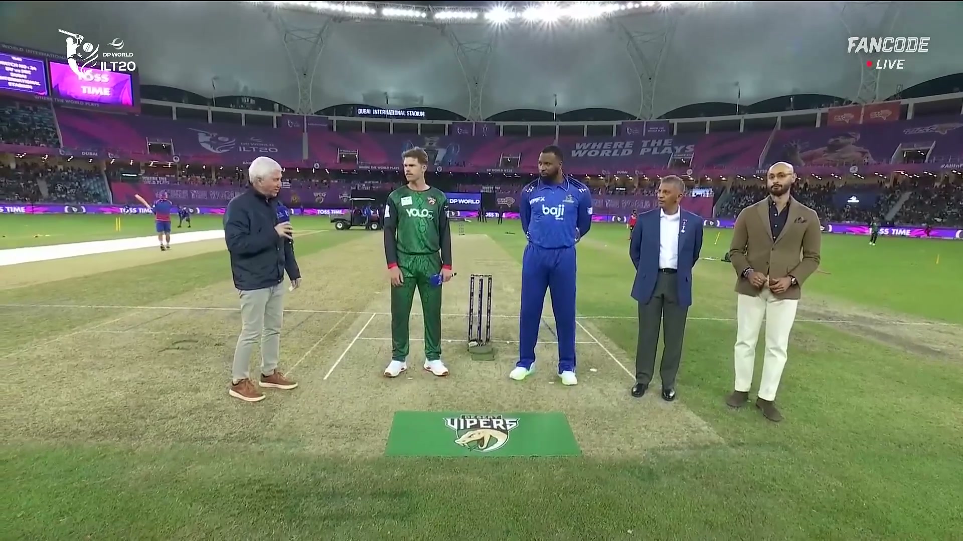 poster url for Toss! MI Emirates Won the And Elected To Bowl First