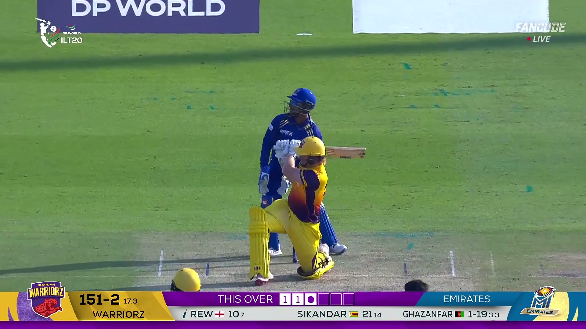 poster url for Six! James Rew Sends AM Ghazanfar Out Of The Park For A Maximum