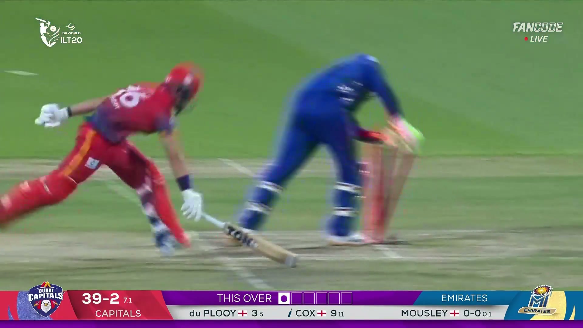 poster url for Wicket! Brilliant Fielding By Arab Gul Momand, Leus du Plooy Gets Runout