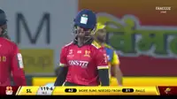 Hardik Raj Six! Hardik Raj Powers A Massive Biggie Over The Infield At Mid Wicket
