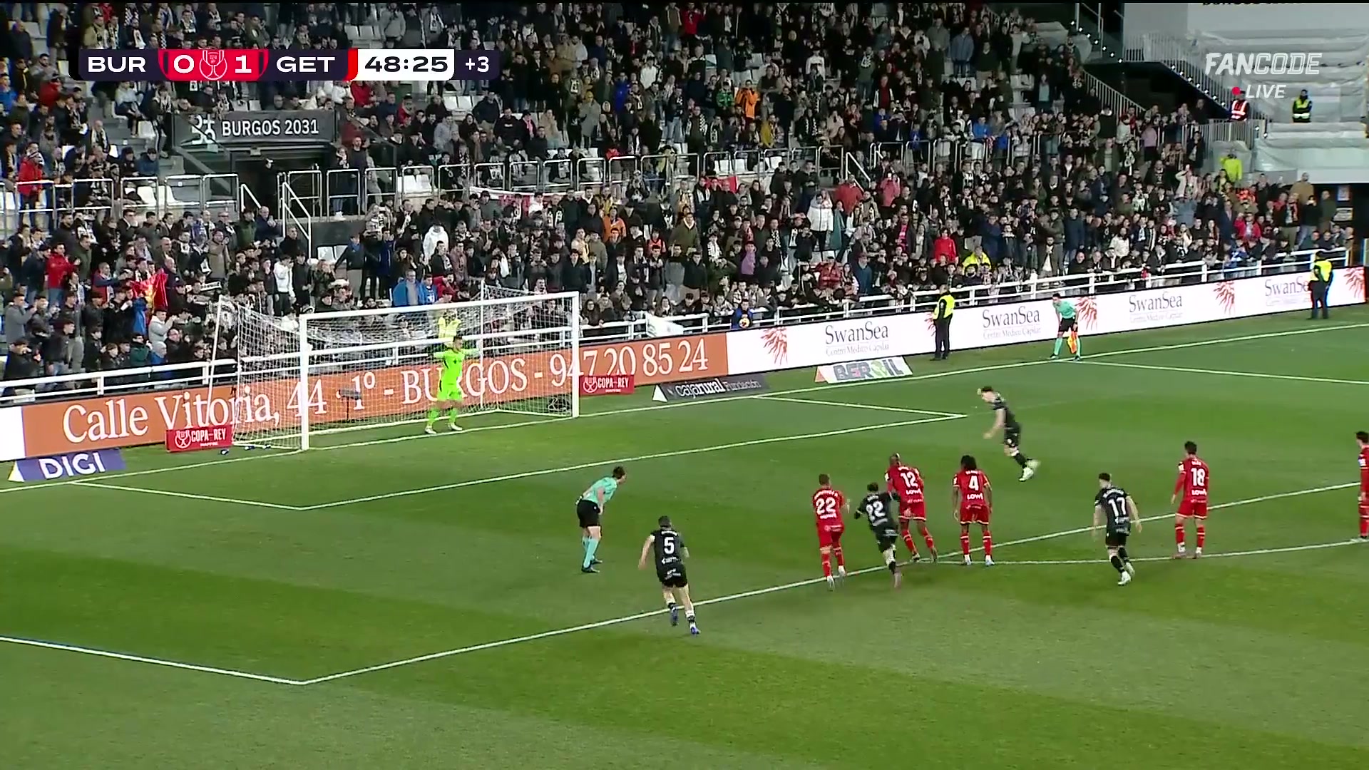 poster url for Goal! David González Keeps His Nerve To Convert The Penalty For Burgos