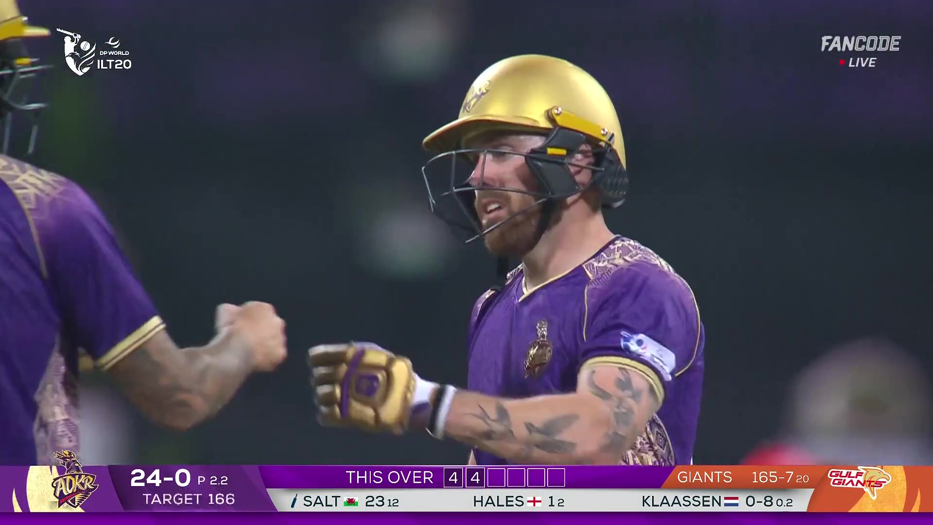 poster url for Six! Phil Salt Powers It Over The Deep Mid-Wicket Fence For A Massive Hit