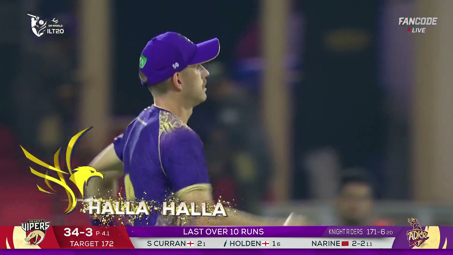 poster url for Wicket! Max Holden Departs After Ballooned Shot Is Taken By Olly Stone