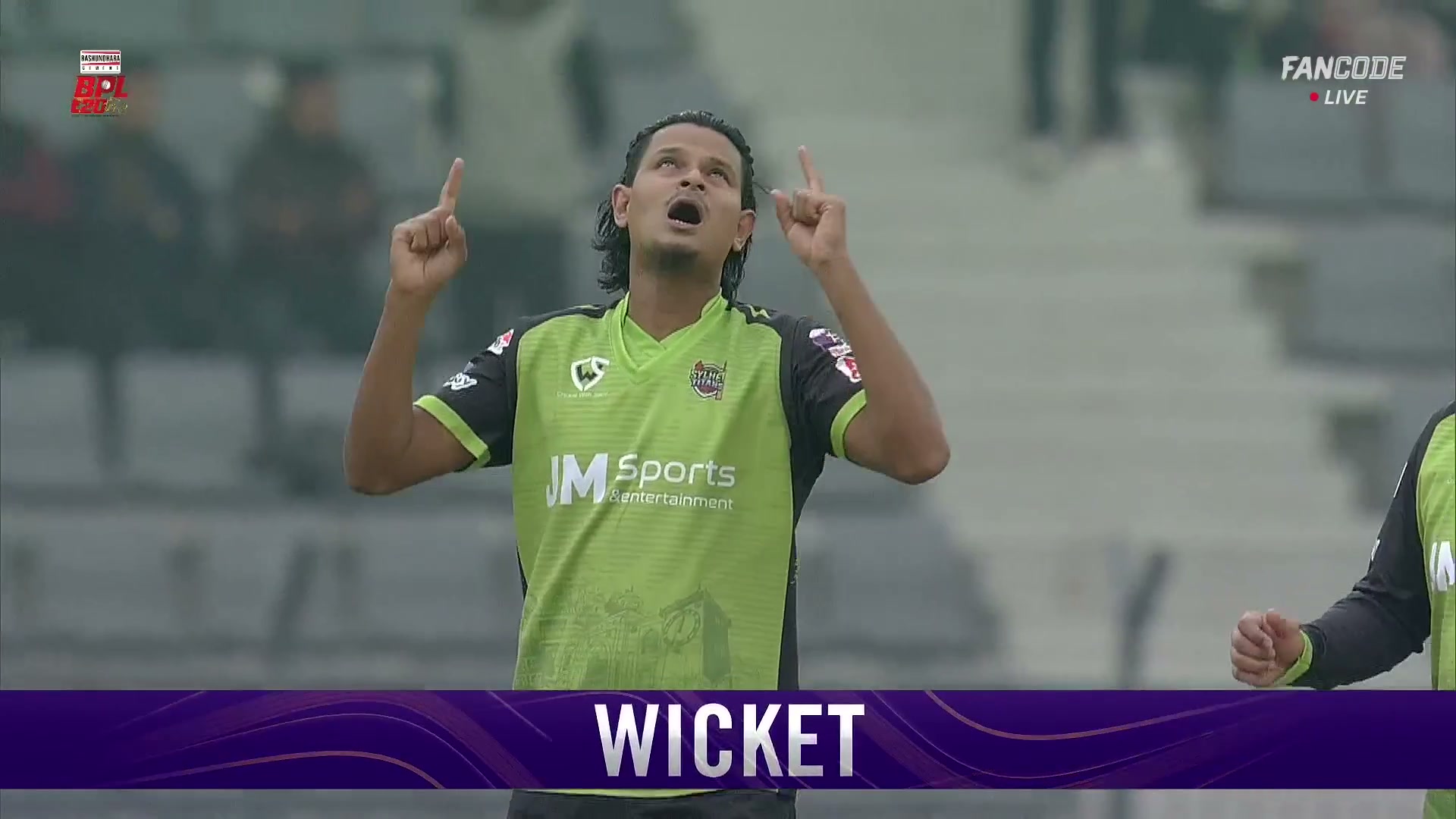 poster url for Wicket! Nasum Ahmed Claims Third As Mehedi Hasan Rana Is Clean Bowled
