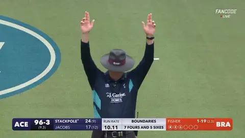 Six! Lachlan Stackpole Turns Momentum Into A Huge Sightscreen Biggie