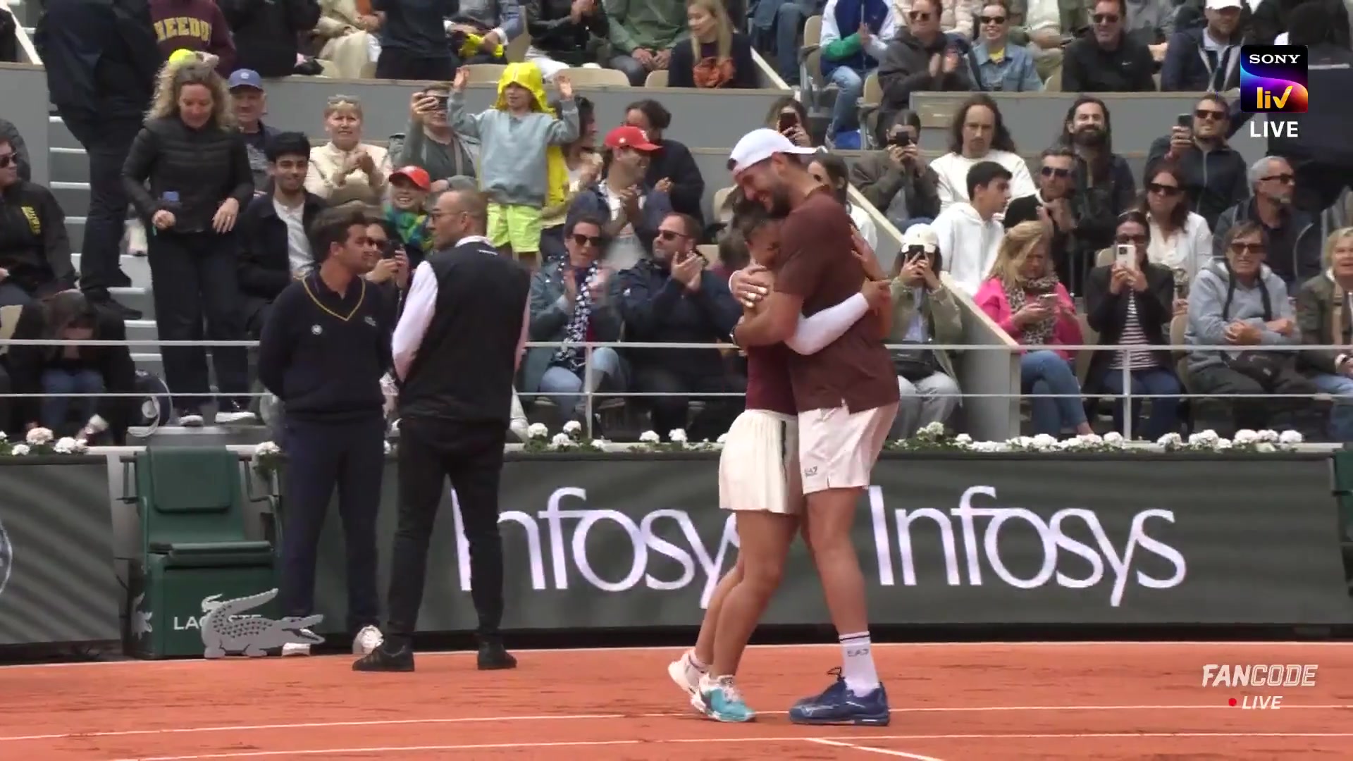 Match Point! Vavassori/Errani Clinch The Mixed Doubles Title At Roland ...