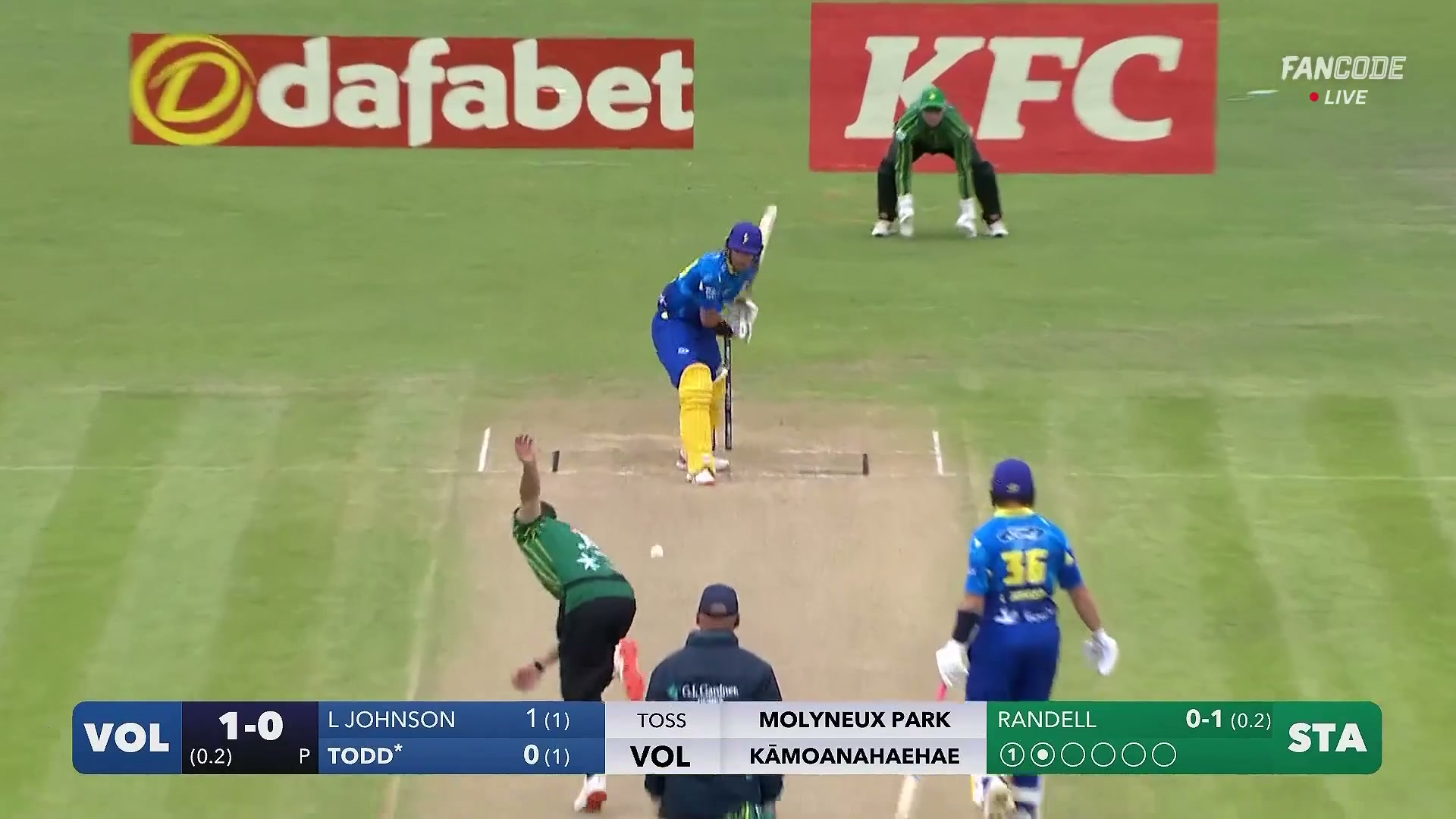 poster url for Six! Jamal Todd Hits The First Maximum Of The Innings