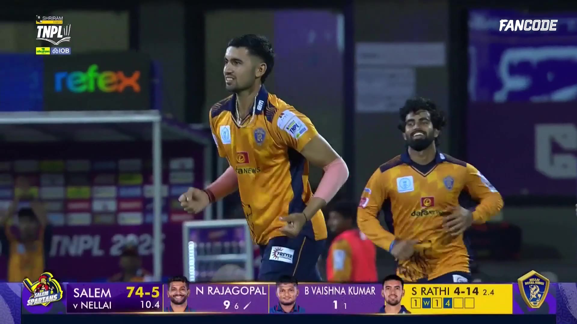 Wicket! Sachin Rathi Secures His First Fifer This Season, Nidhish ...