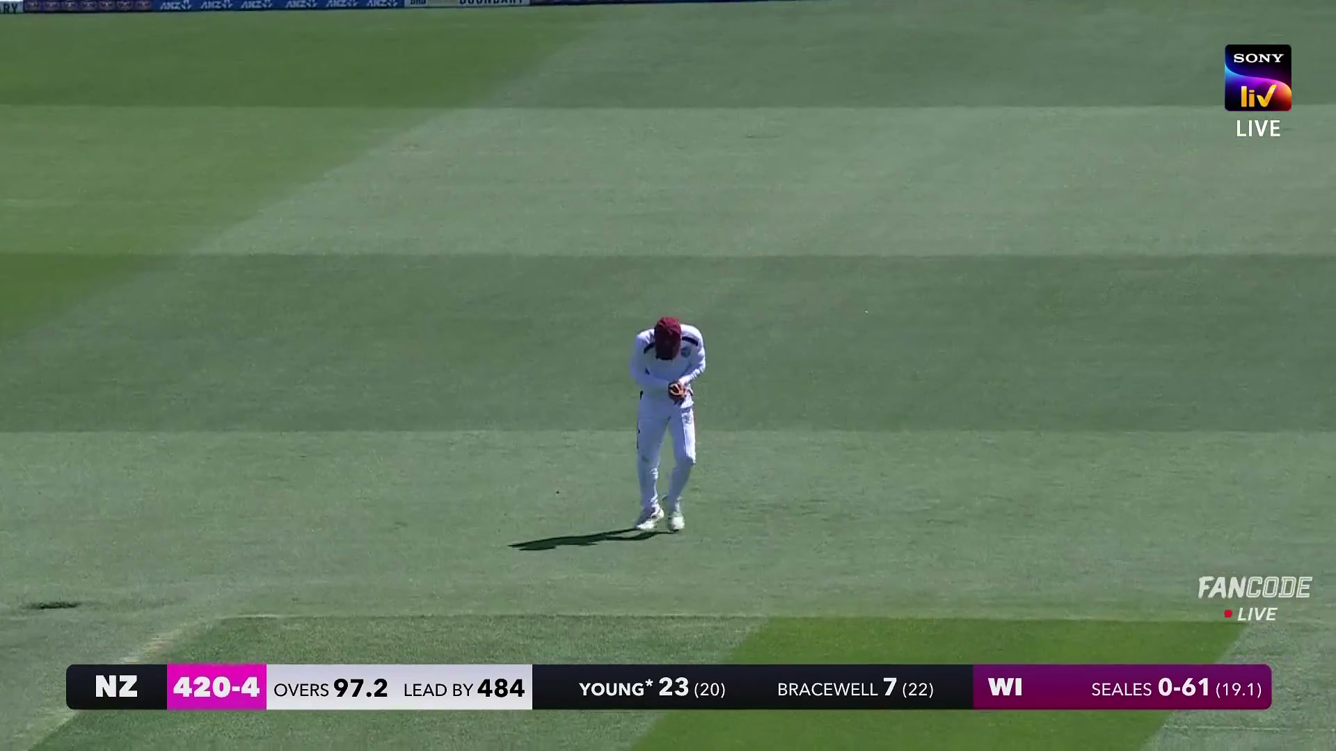 poster url for Wicket! Young Edges To Gully As Seales Strikes Early In Morning Session