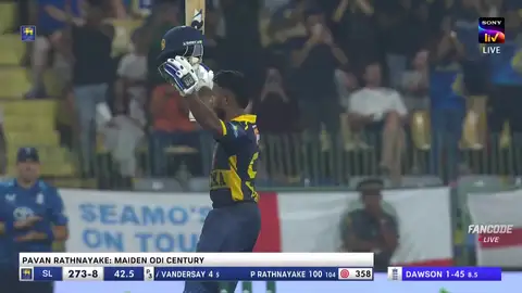 Century! Pavan Rathnayake Reaches To The Milestone