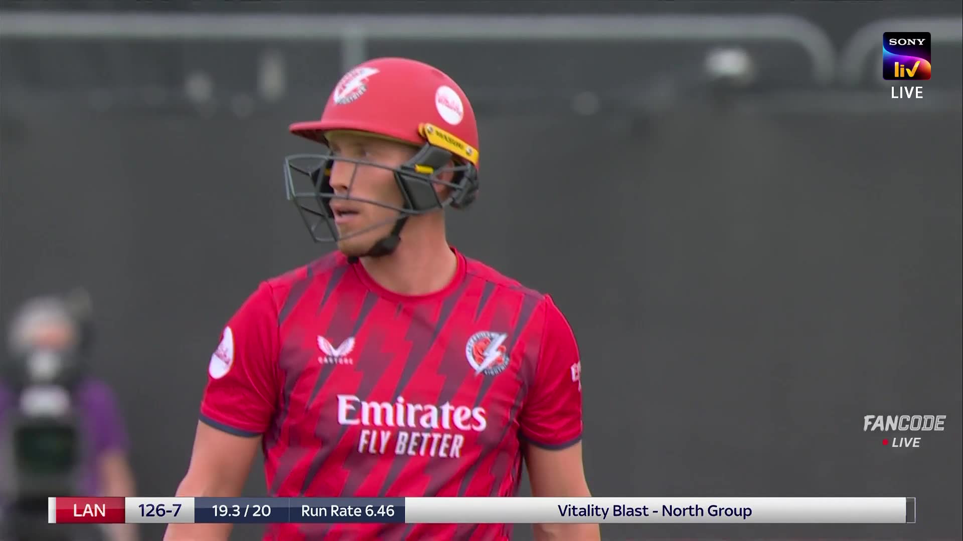 Wicket! Luke Wood Plays A Reverse Sweep, Samuel Seecharan Takes An Easy ...