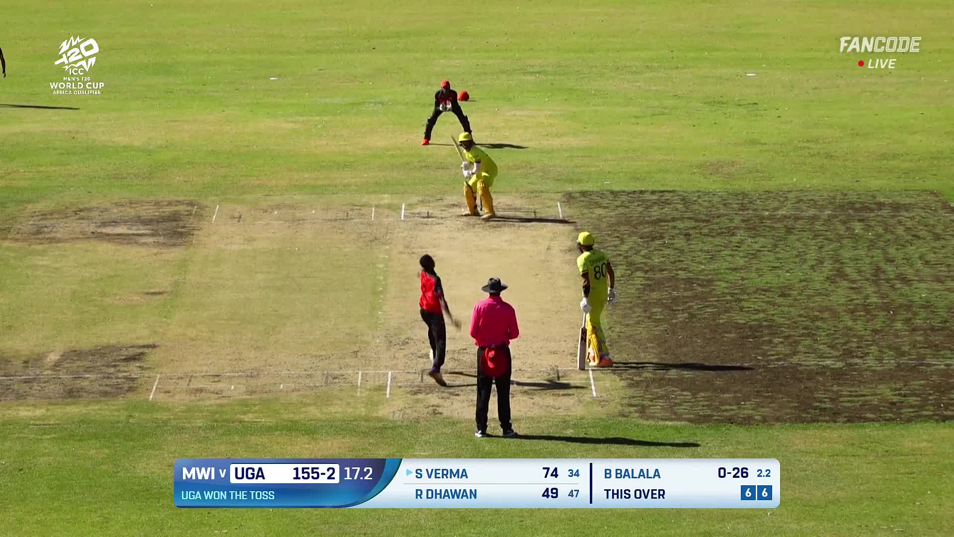 Six! Sumeet Verma Produces Relentless Striking With Three Back-To-Back ...