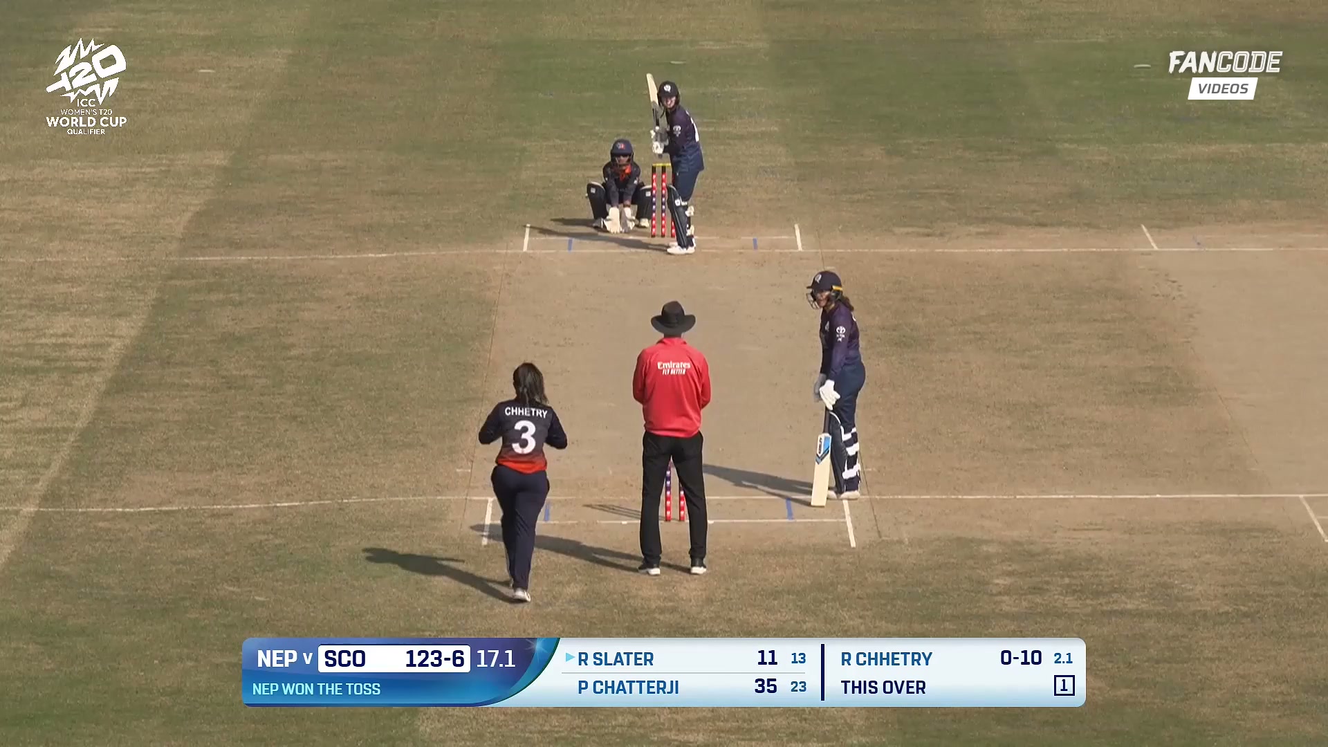 Rubina Chhetry's 3 for 23 | Match 17