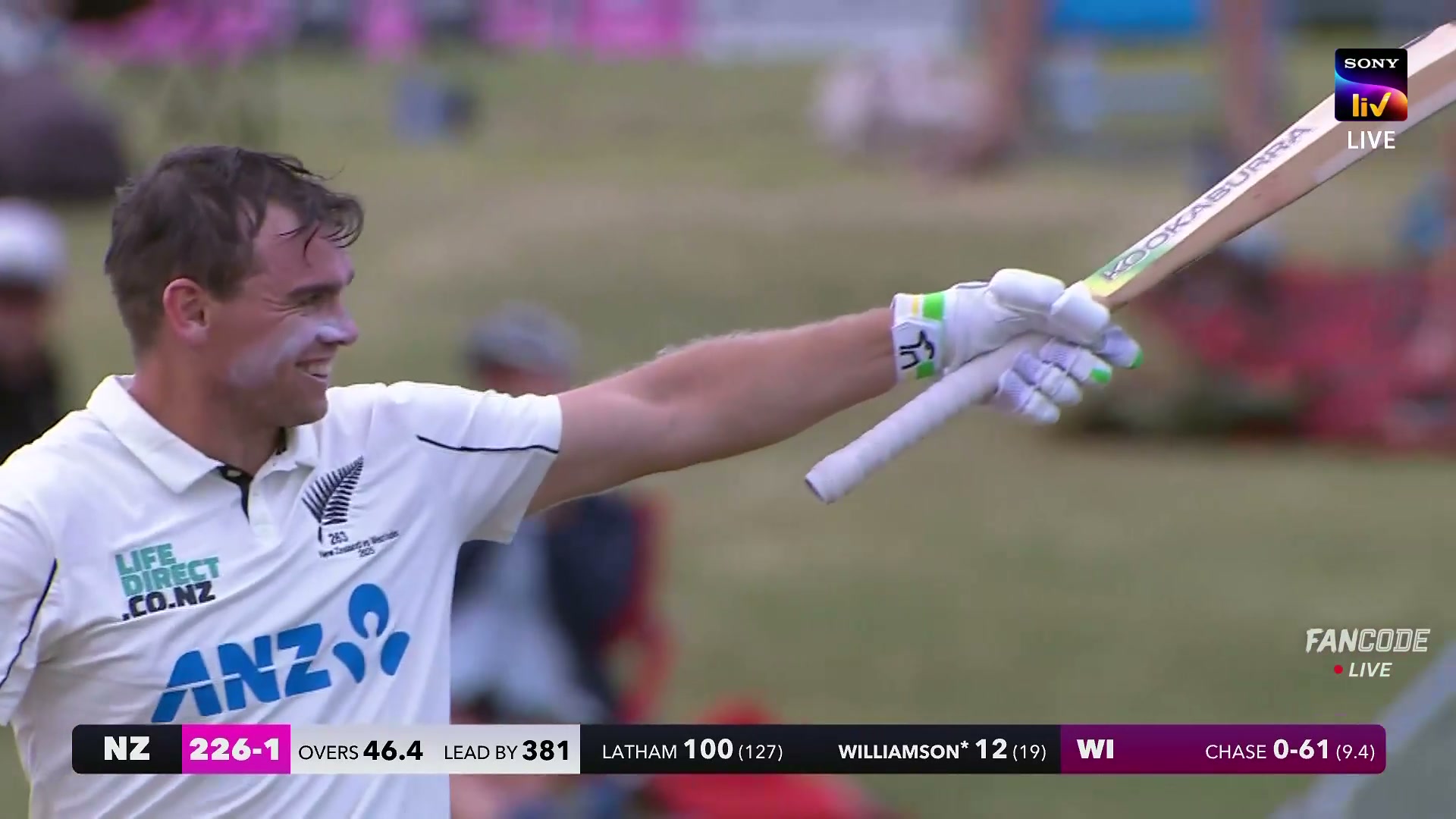 poster url for Century! Tom Latham Gets To His Remarkable Hundred