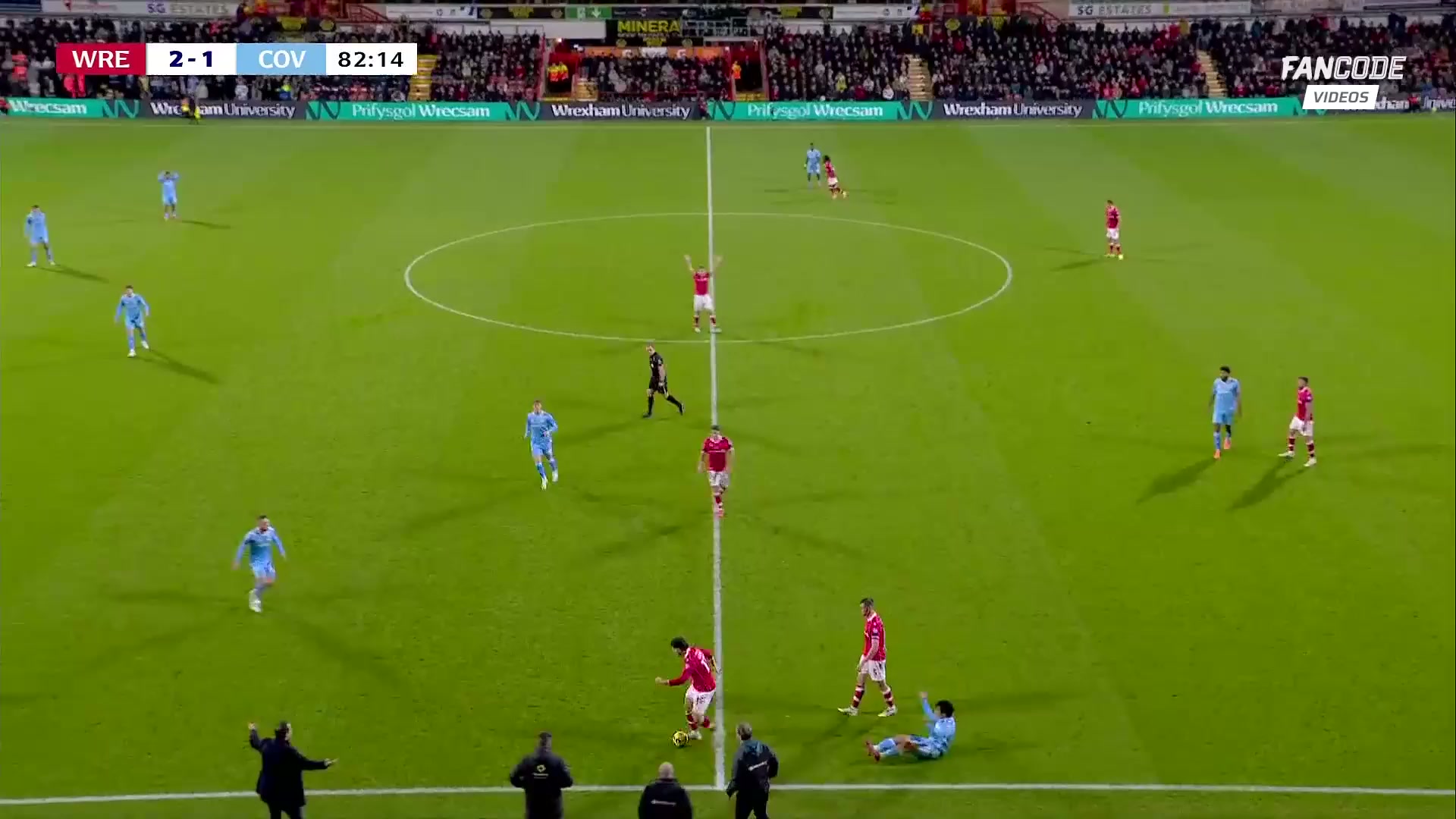 Magnificent! Hat-trick hero Kieffer Moore stole the show