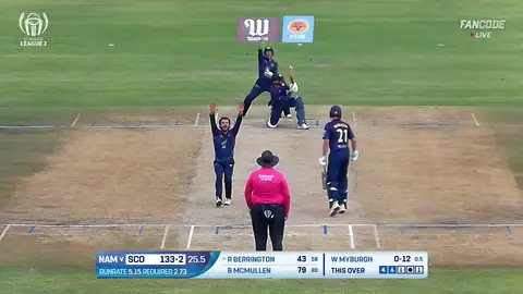 Wicket! Willem Myburgh Pins Richie Berrington Leg Before With A Sharp ...