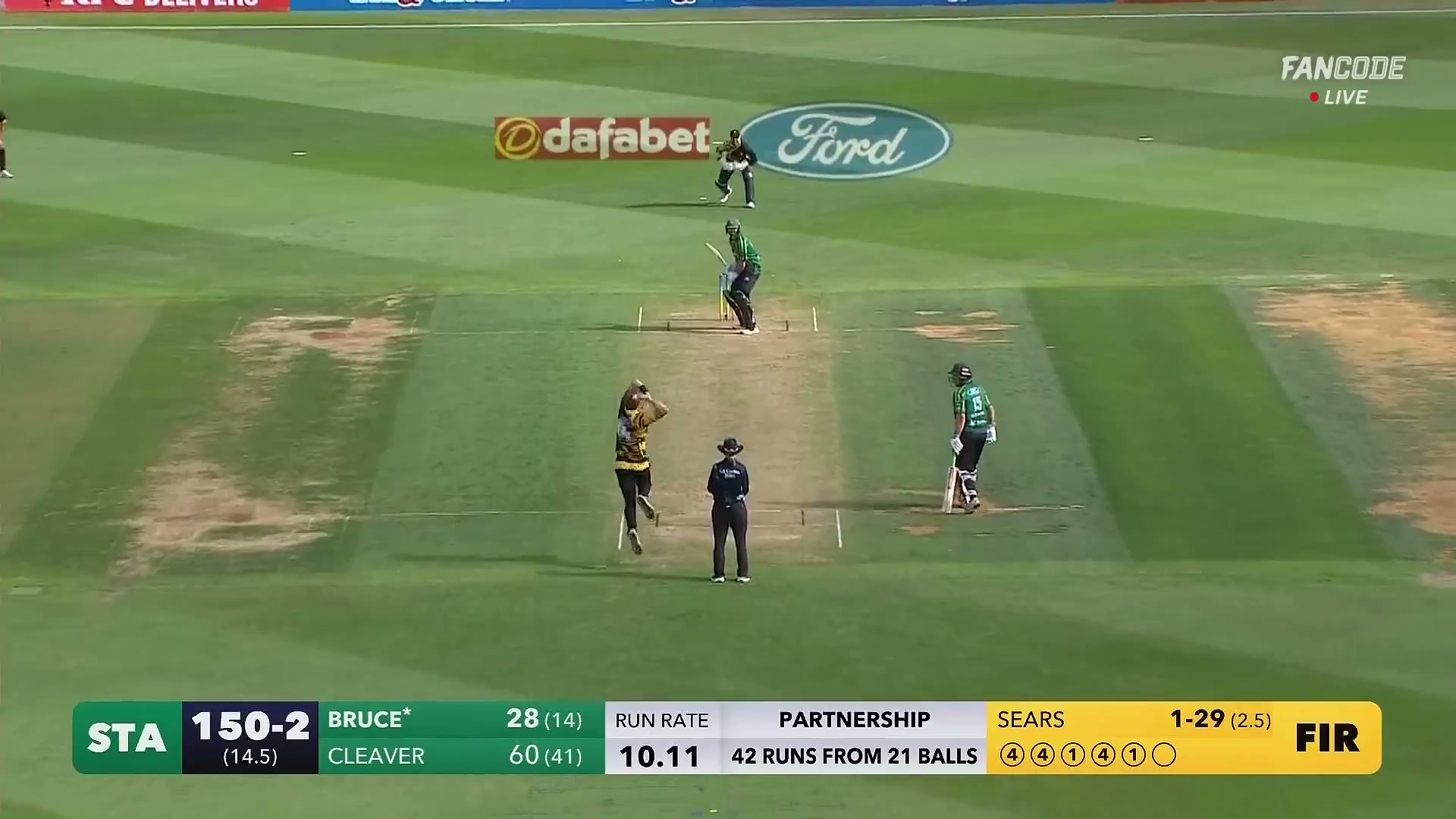 poster url for Four! Exquisite Timing From Tom Bruce Produces Crisp Point Boundary