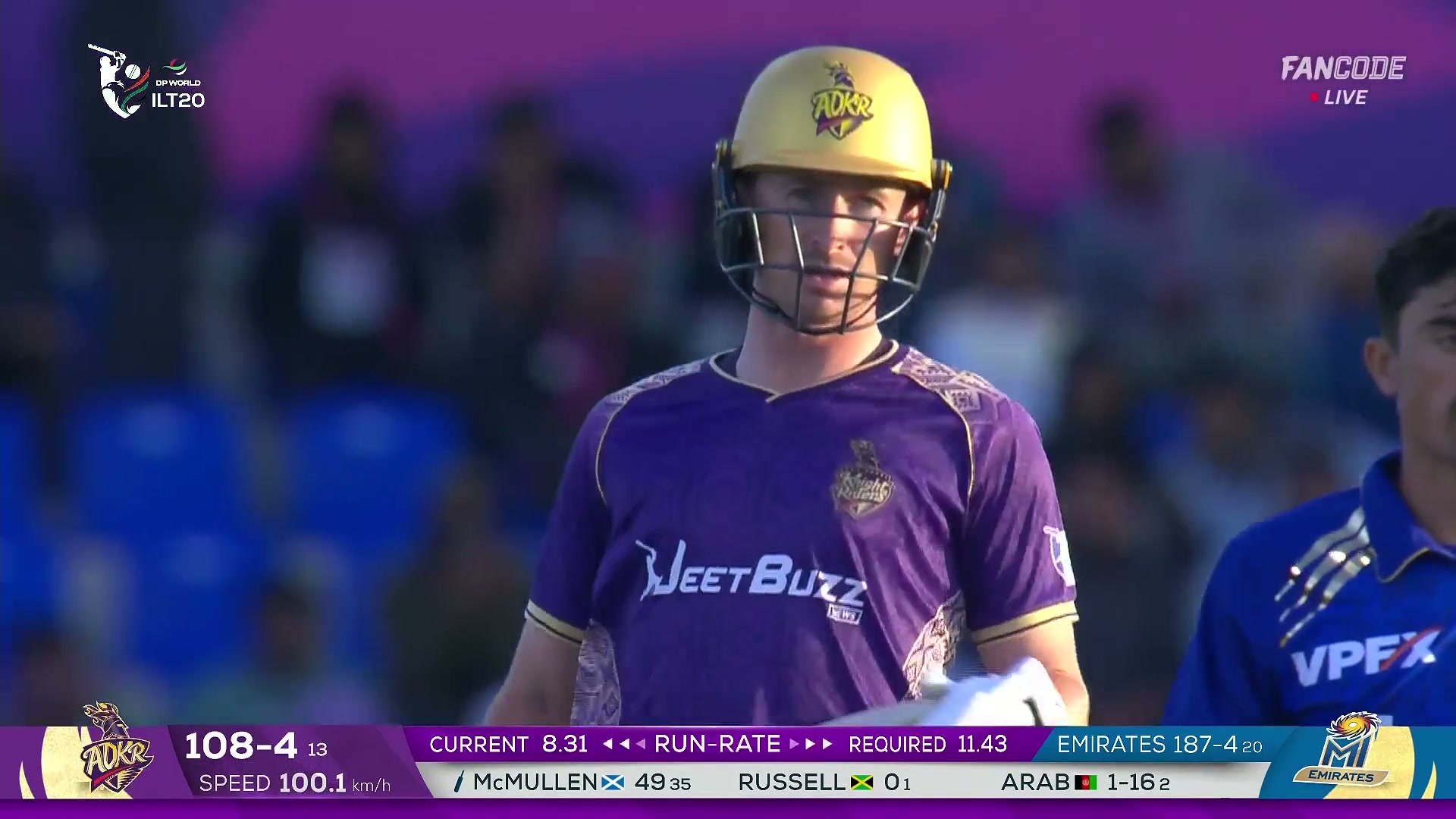 poster url for Fifty! Brandon McMullen Brings Up His Explosive Half Century In Style