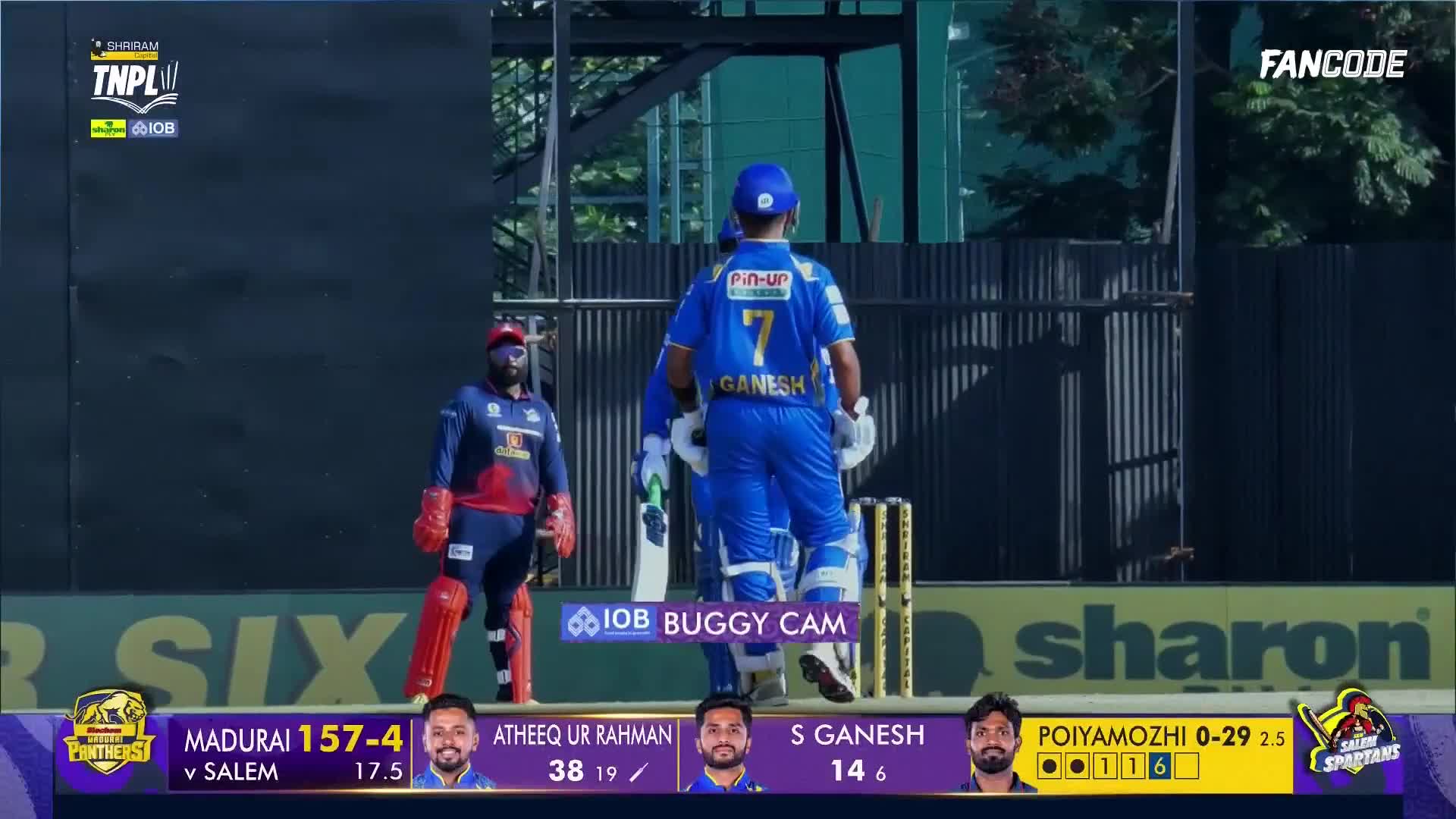 Six! Atheeq Rahman Sweeps It High Into The Stands