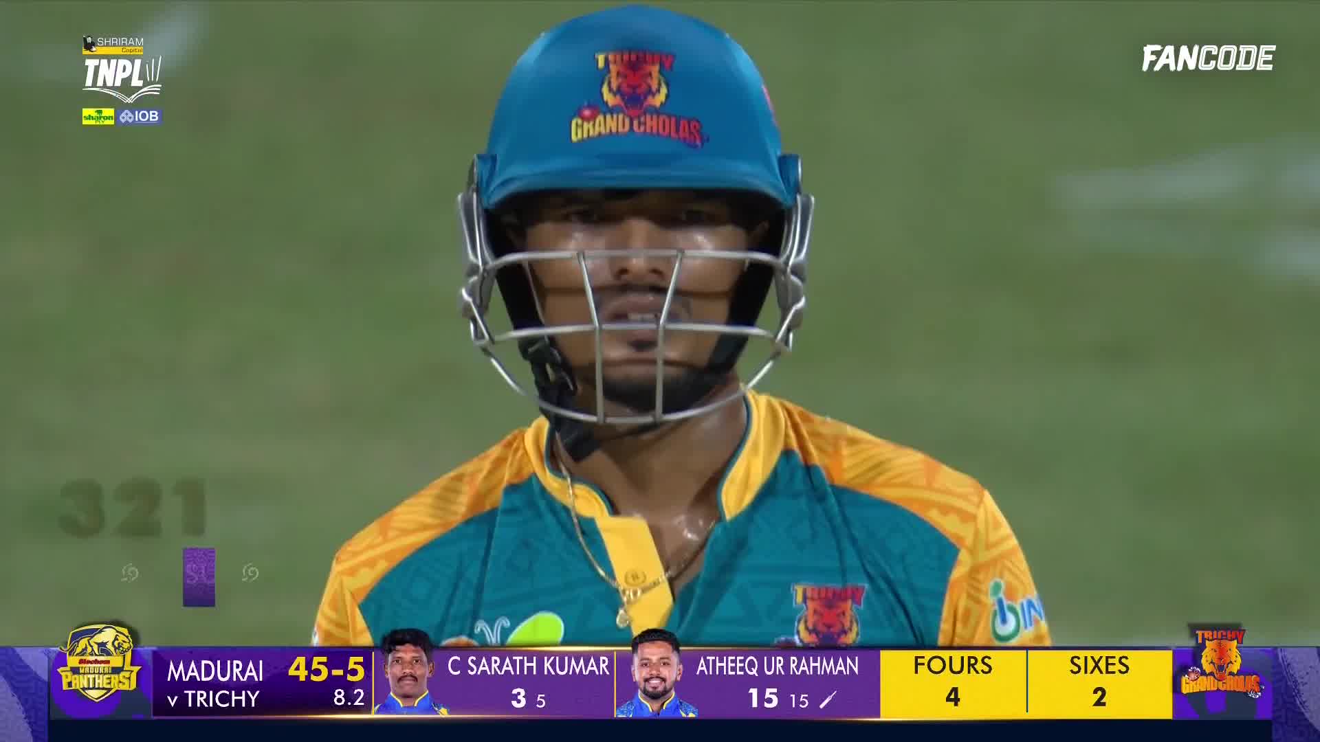 Six! Atheeq Rahman Hits It Over Long Off For A Maximum