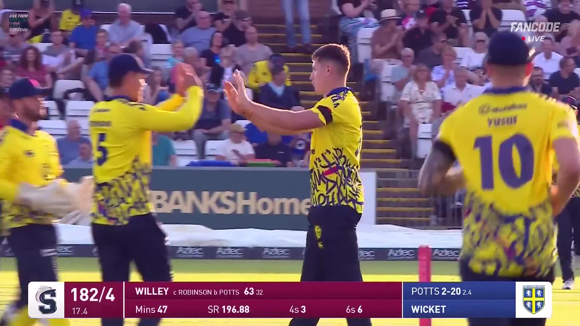 Wicket! Ollie Robinson Takes A Sharp Catch Behind the Wicket, David ...